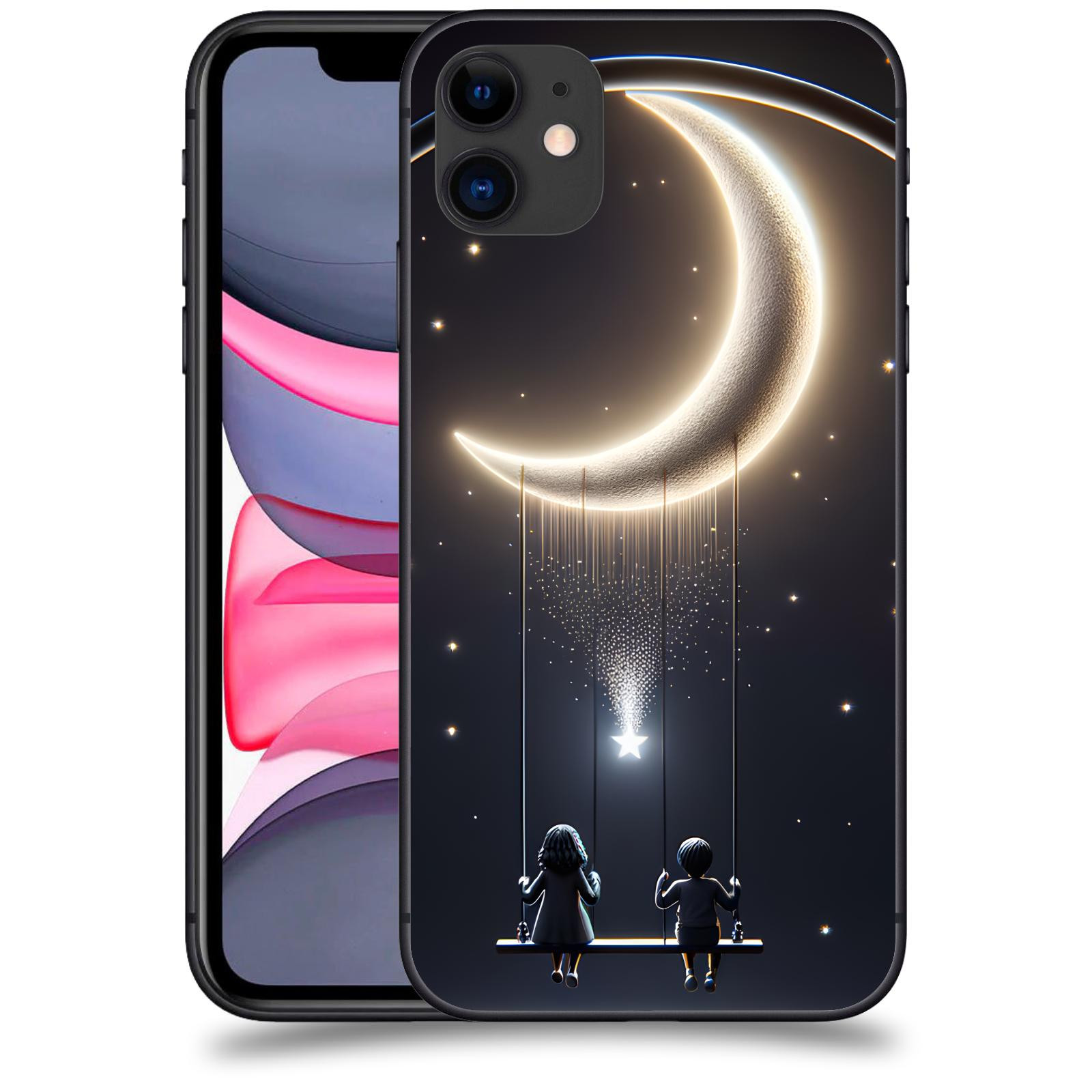 ACOVER Kryt na mobil Apple iPhone 11 - Love on the Moon 2