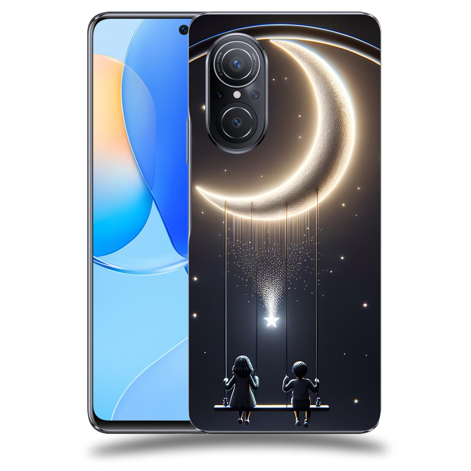 ACOVER Kryt na mobil Huawei Nova 9 SE - Love on the Moon 2
