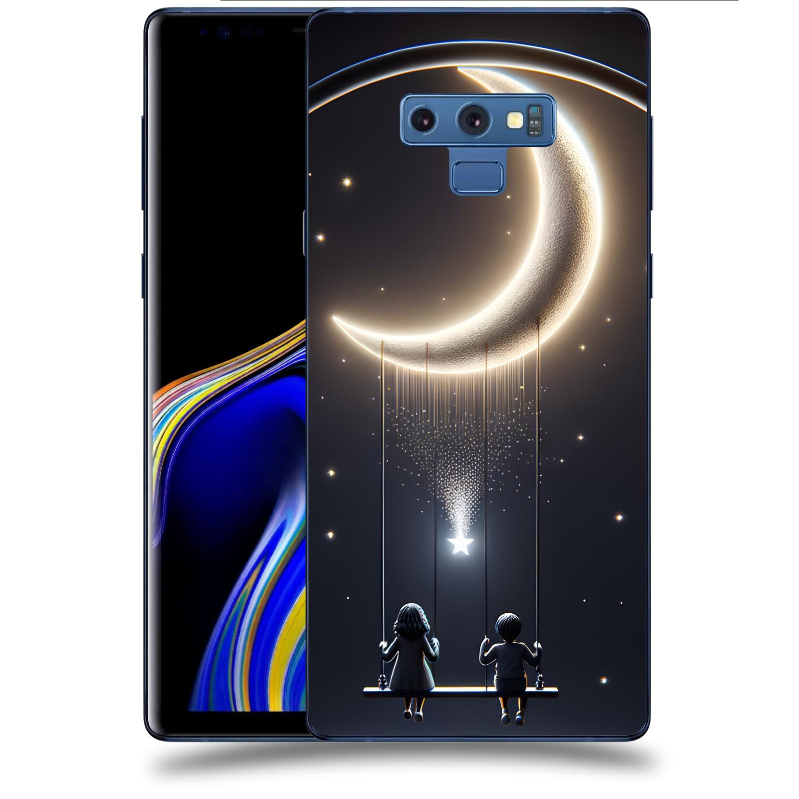 ACOVER Kryt na mobil Samsung Galaxy Note 9 N960F - Love on the Moon 2