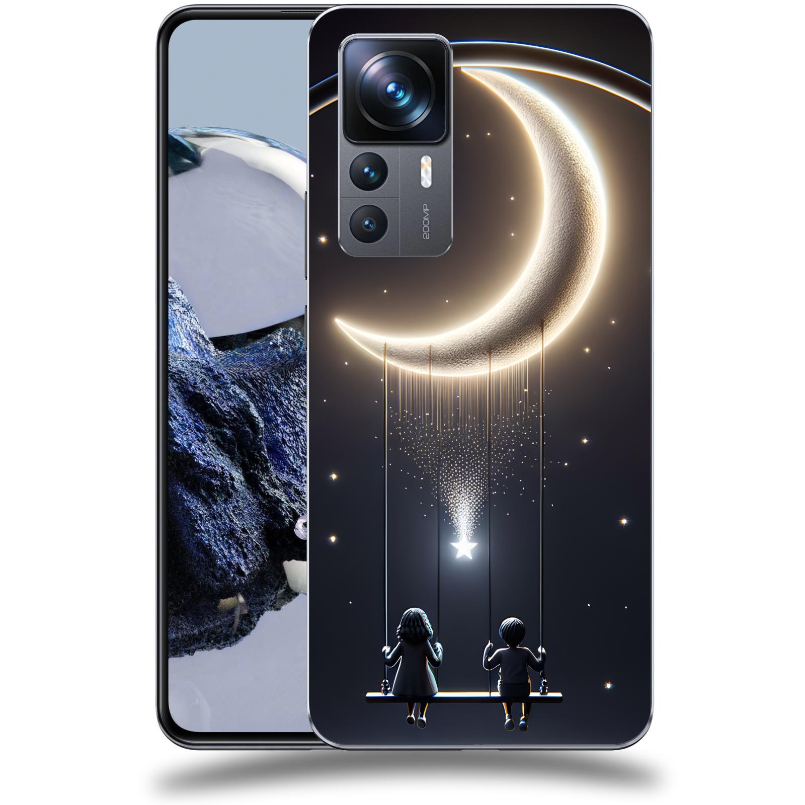 ACOVER Kryt na mobil Xiaomi 12T Pro - Love on the Moon 2