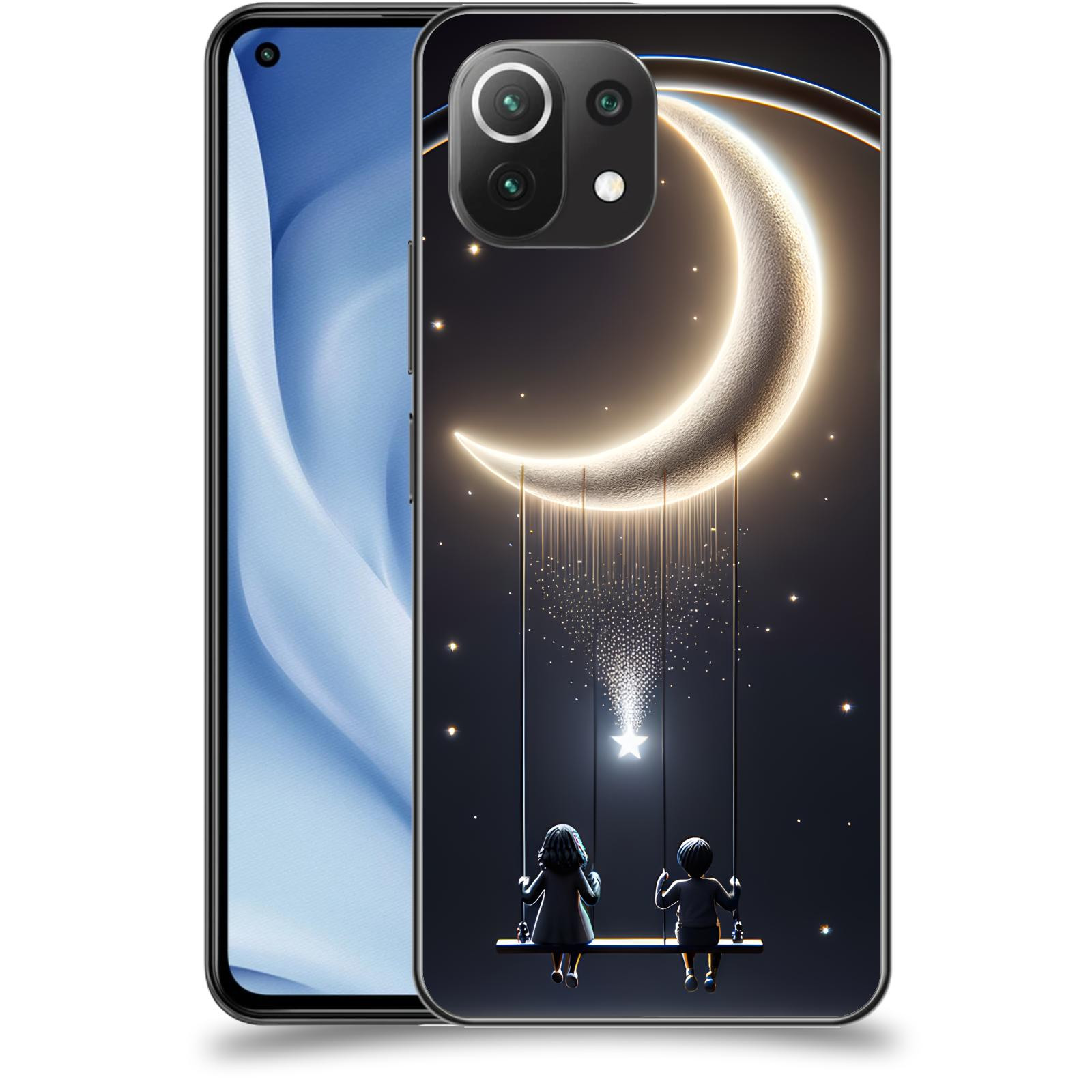 ACOVER Kryt na mobil Xiaomi Mi 11 Lite - Love on the Moon 2
