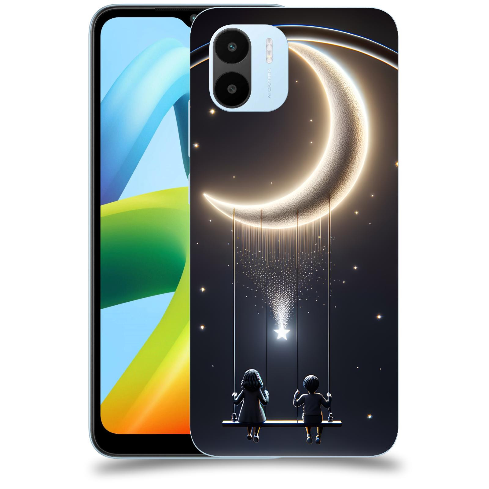ACOVER Kryt na mobil Xiaomi Redmi A1 - Love on the Moon 2