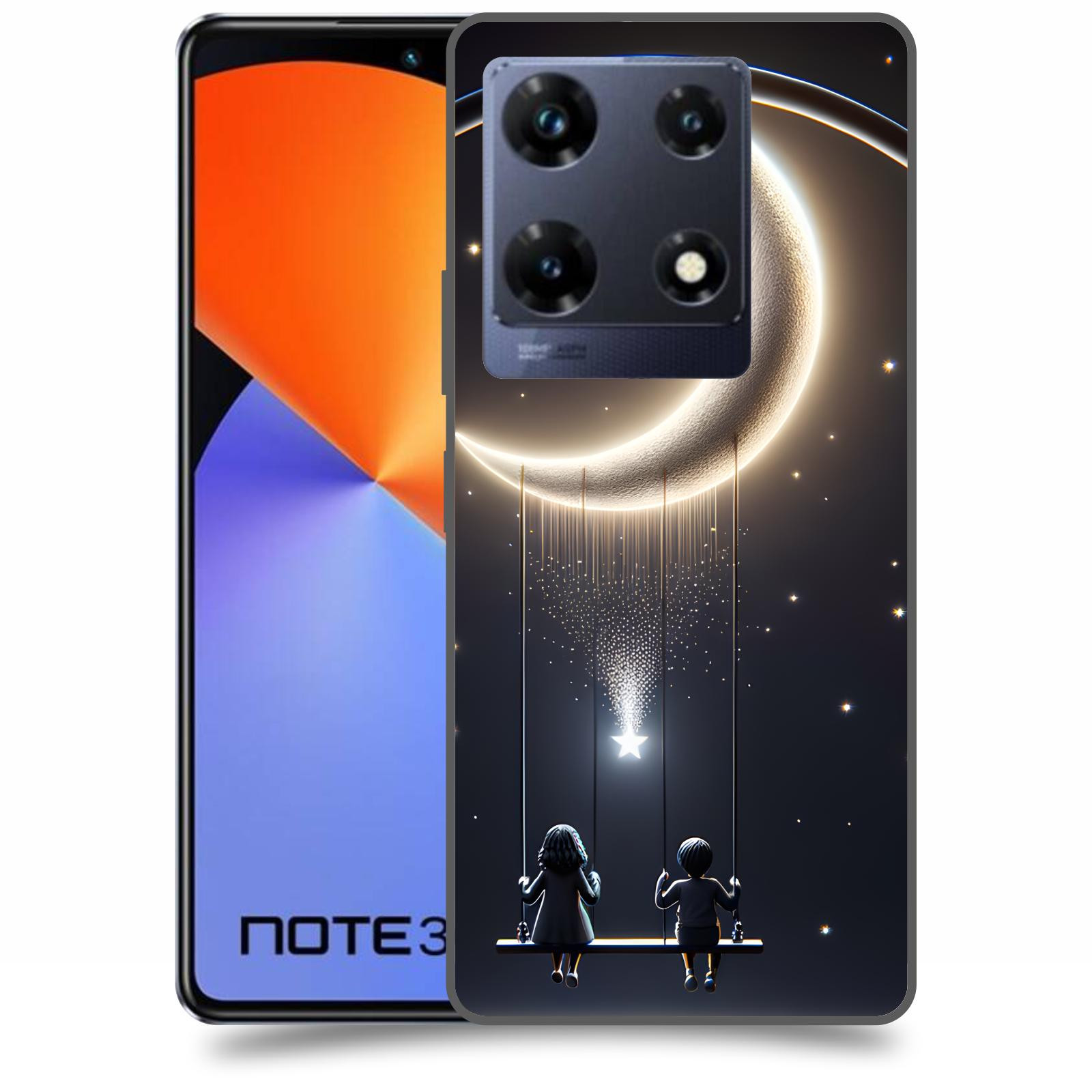 ACOVER Kryt na mobil Infinix Note 30 PRO - Love on the Moon 2