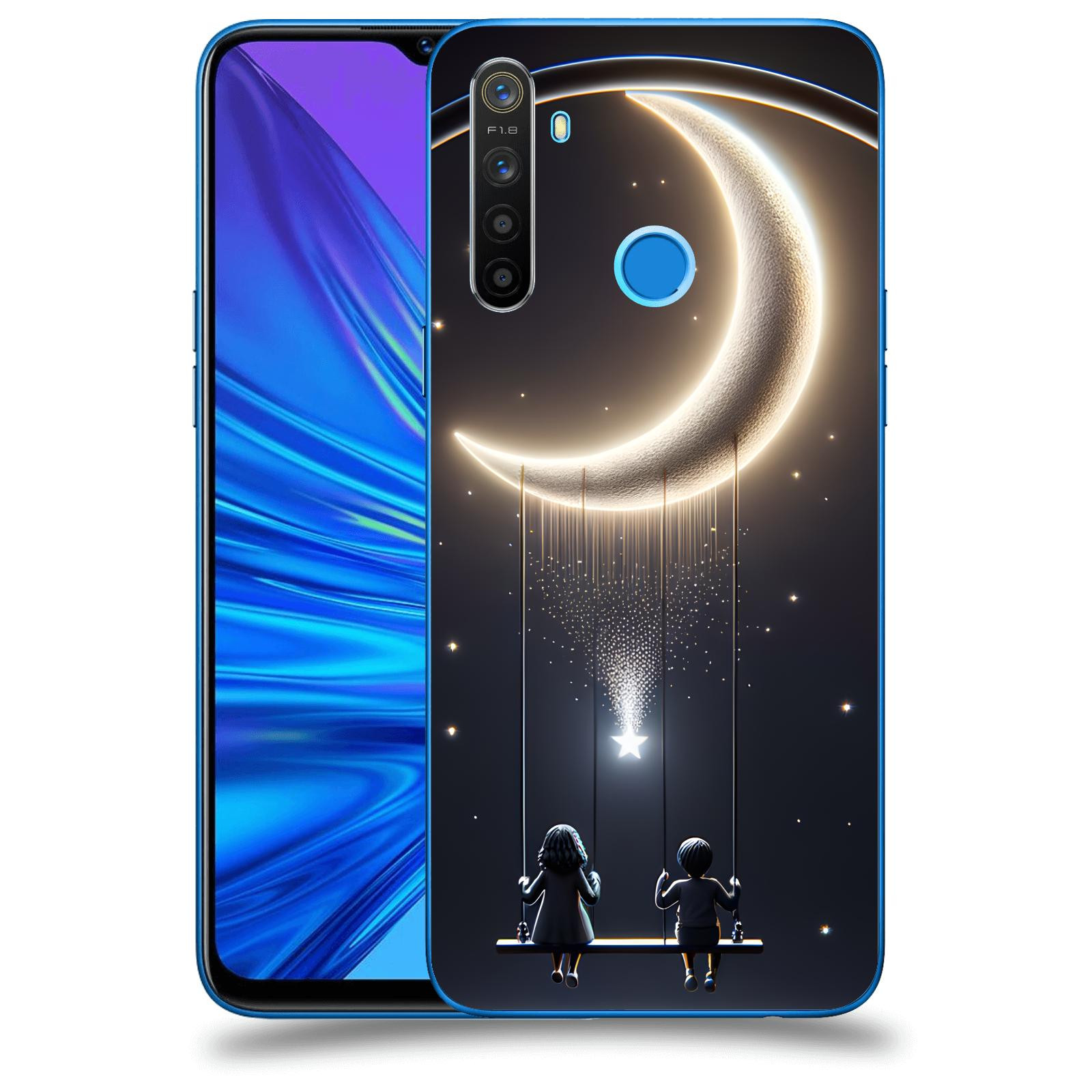 ACOVER Kryt na mobil Realme 5 - Love on the Moon 2