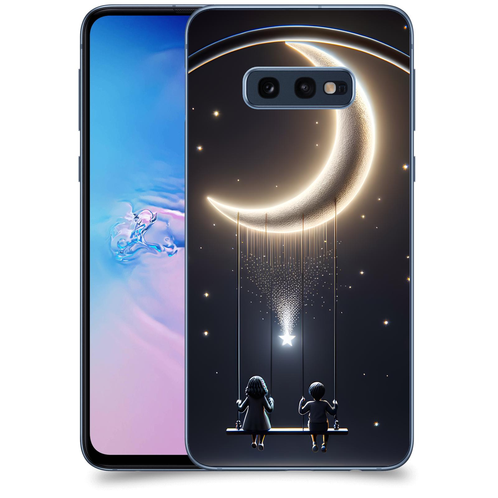 ACOVER Kryt na mobil Samsung Galaxy S10e G970 - Love on the Moon 2