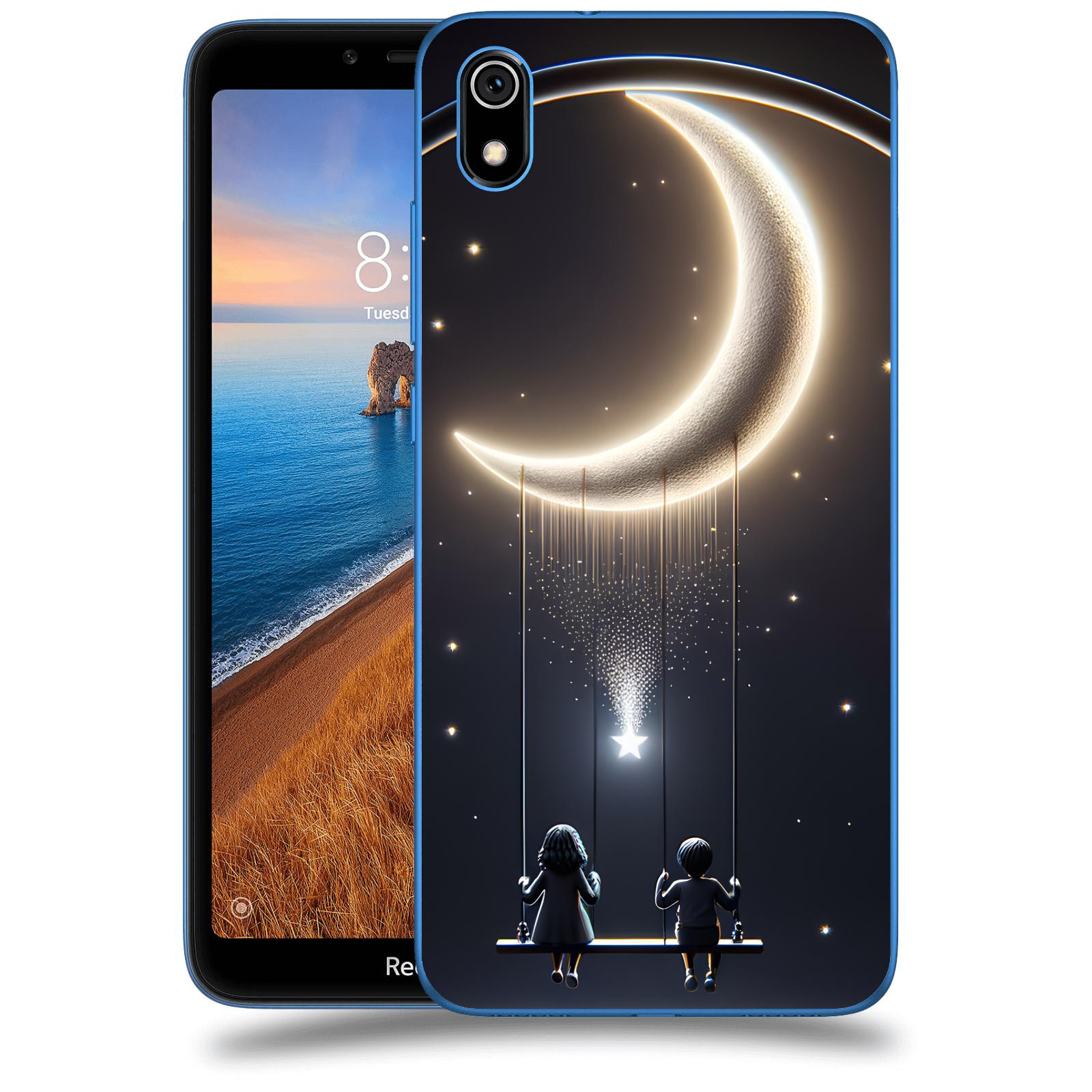 ACOVER Kryt na mobil Xiaomi Redmi 7A - Love on the Moon 2