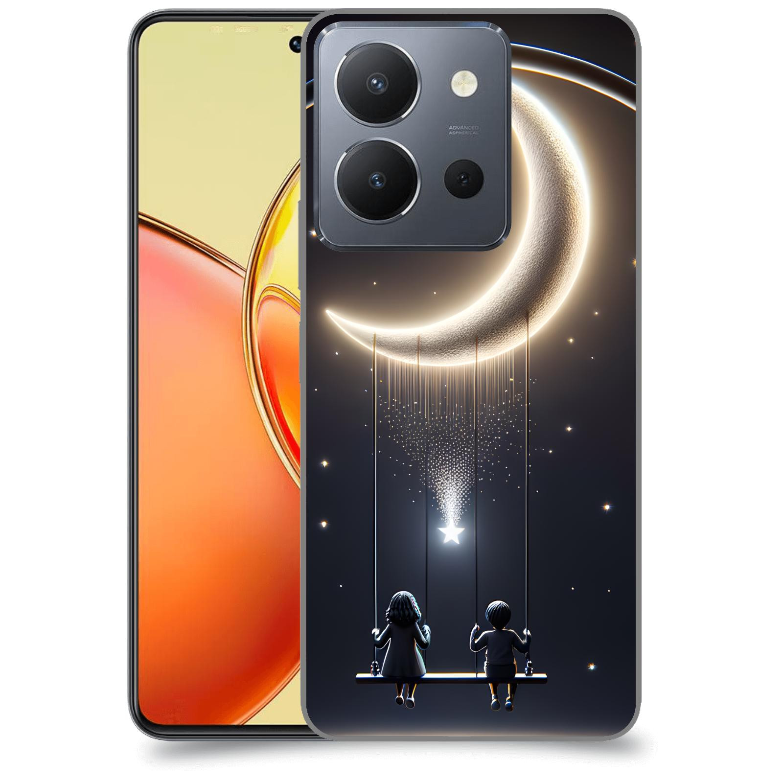 ACOVER Kryt na mobil Vivo Y36 - Love on the Moon 2