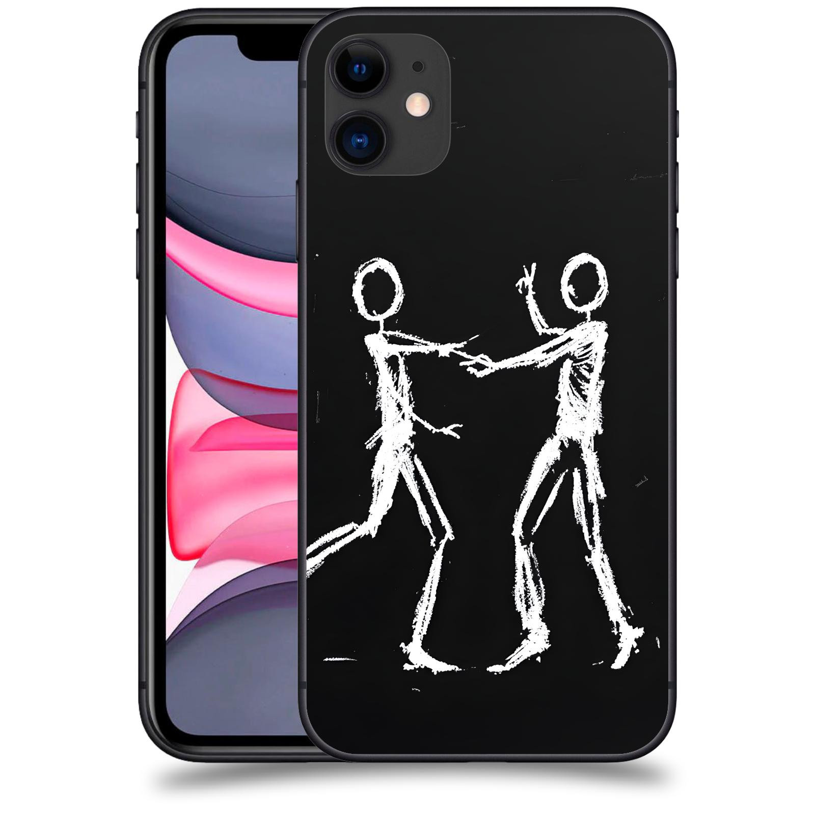 ACOVER Kryt na mobil Apple iPhone 11 - Siluety