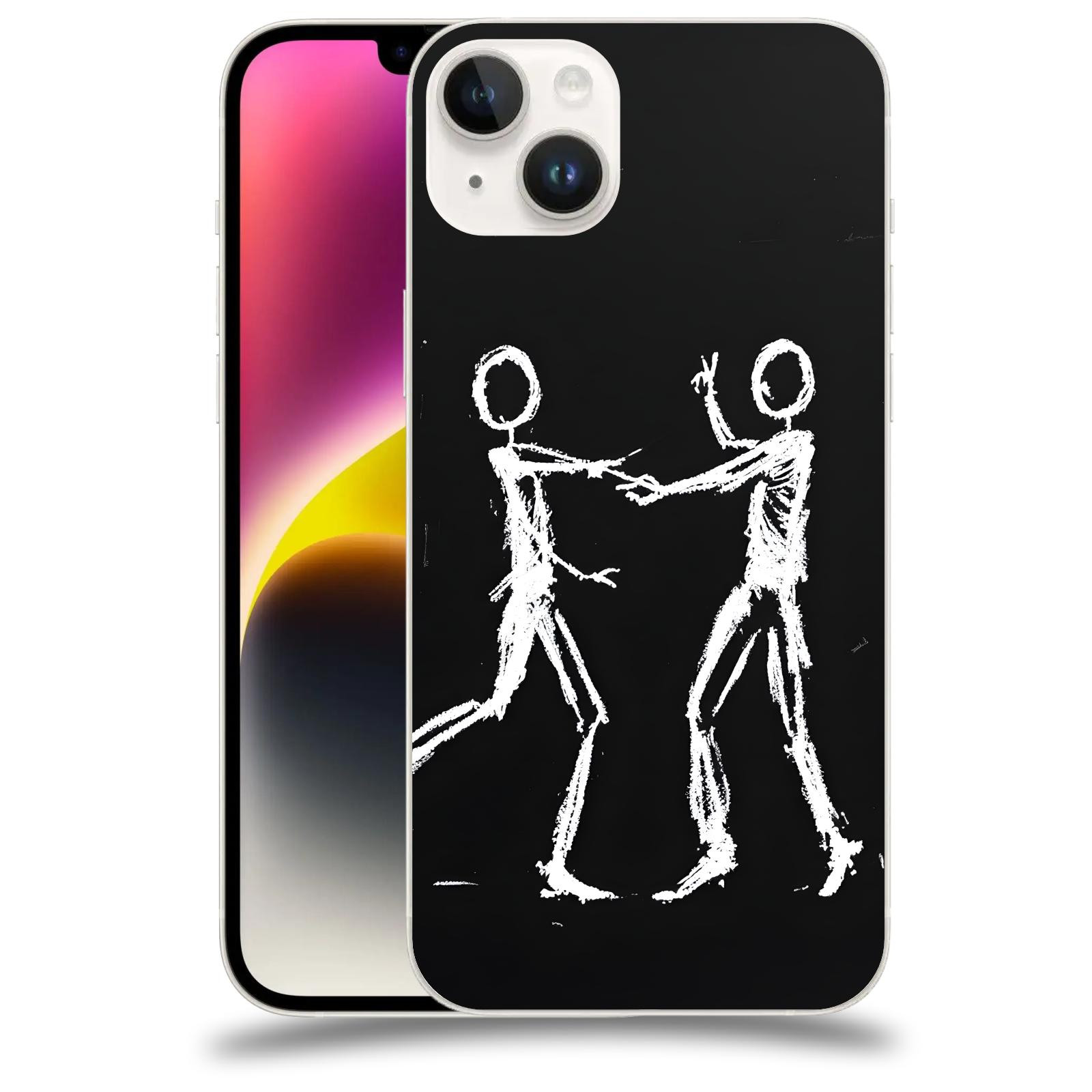 ACOVER Kryt na mobil Apple iPhone 14 Plus - Siluety