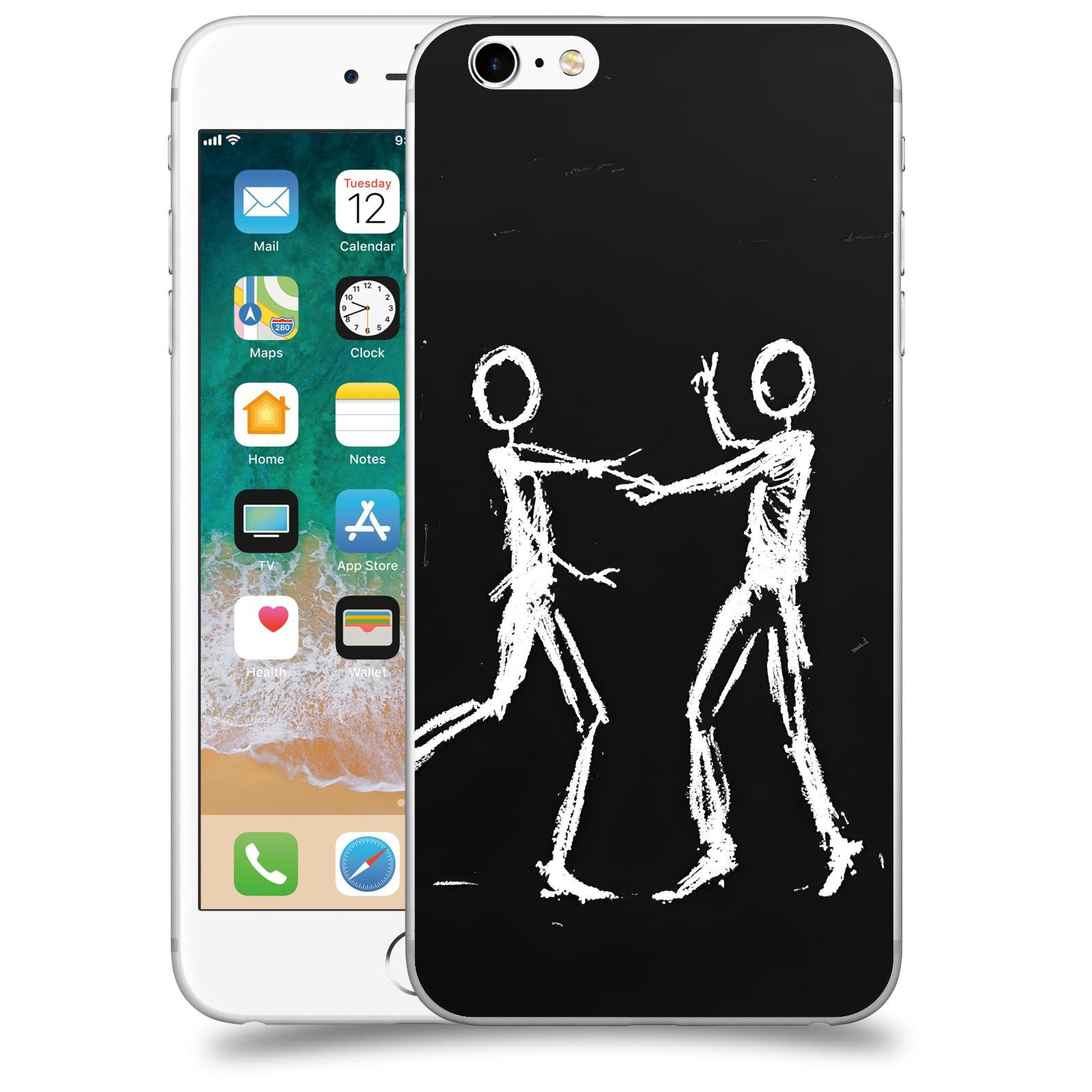 ACOVER Kryt na mobil Apple iPhone 6 Plus/6S Plus - Siluety