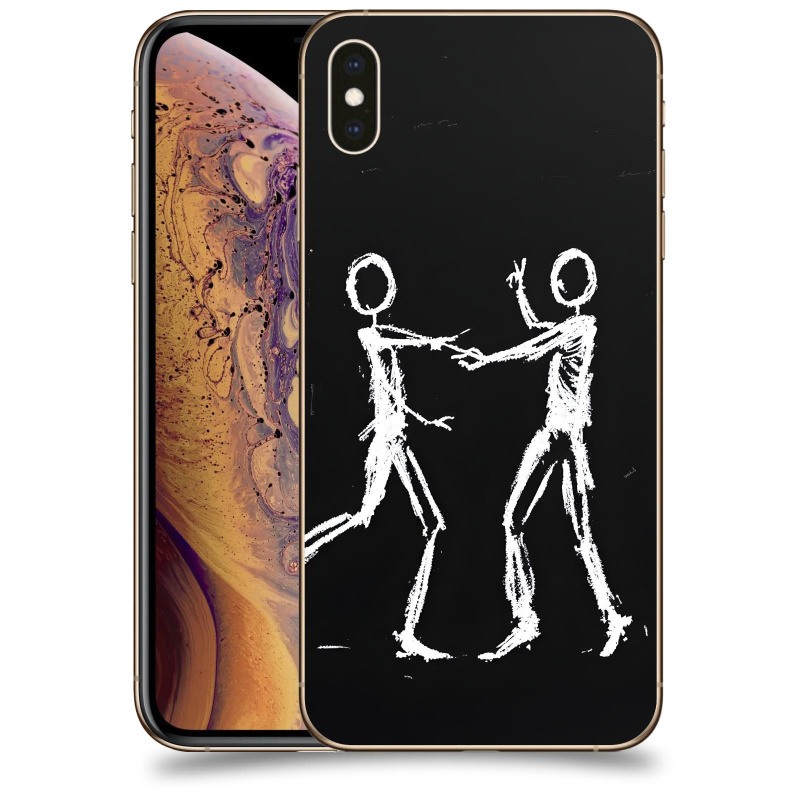 ACOVER Kryt na mobil Apple iPhone XS Max - Siluety