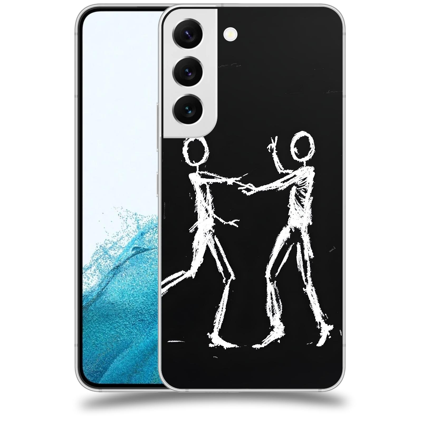 ACOVER Kryt na mobil Samsung Galaxy S22 5G - Siluety