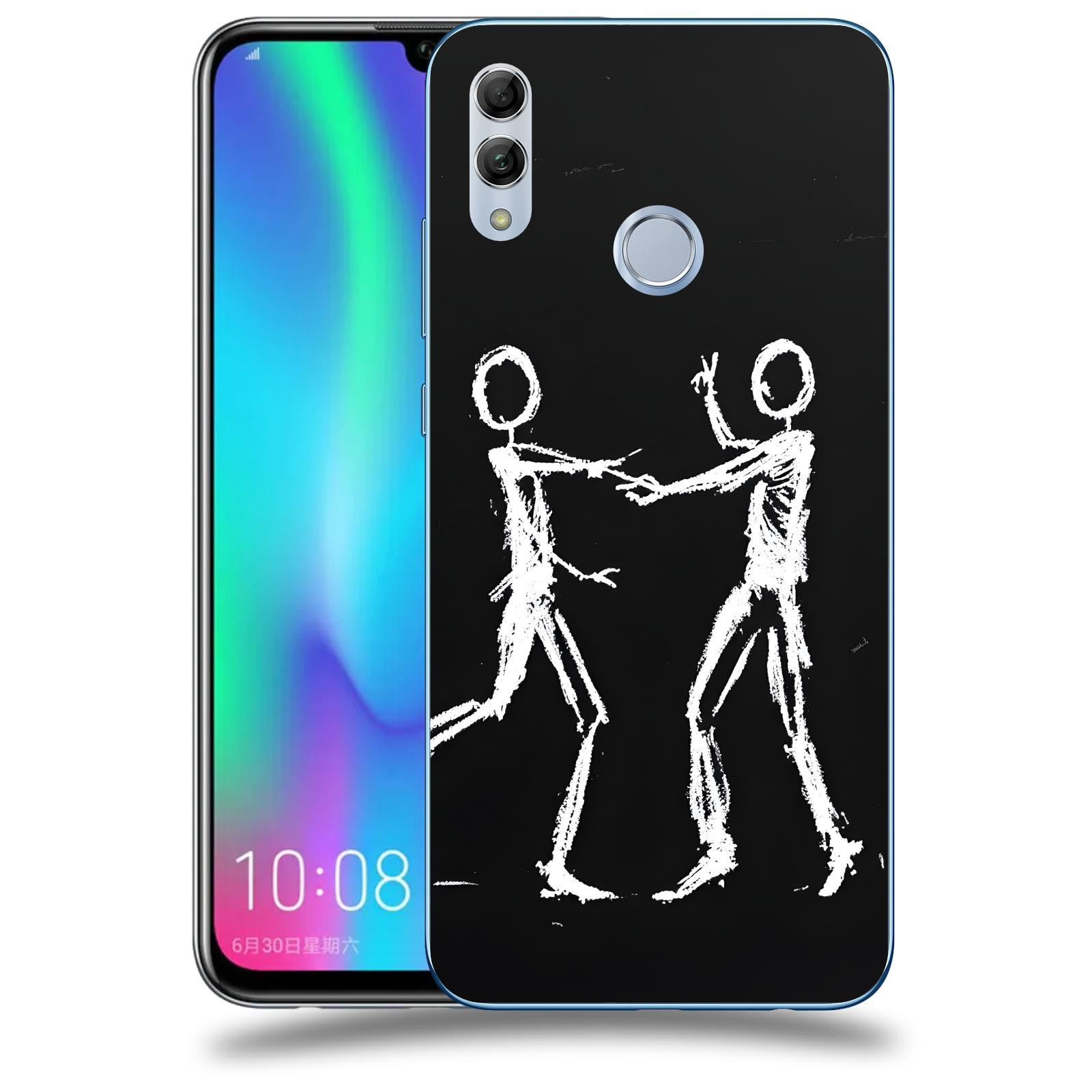 ACOVER Kryt na mobil Honor 10 Lite - Siluety
