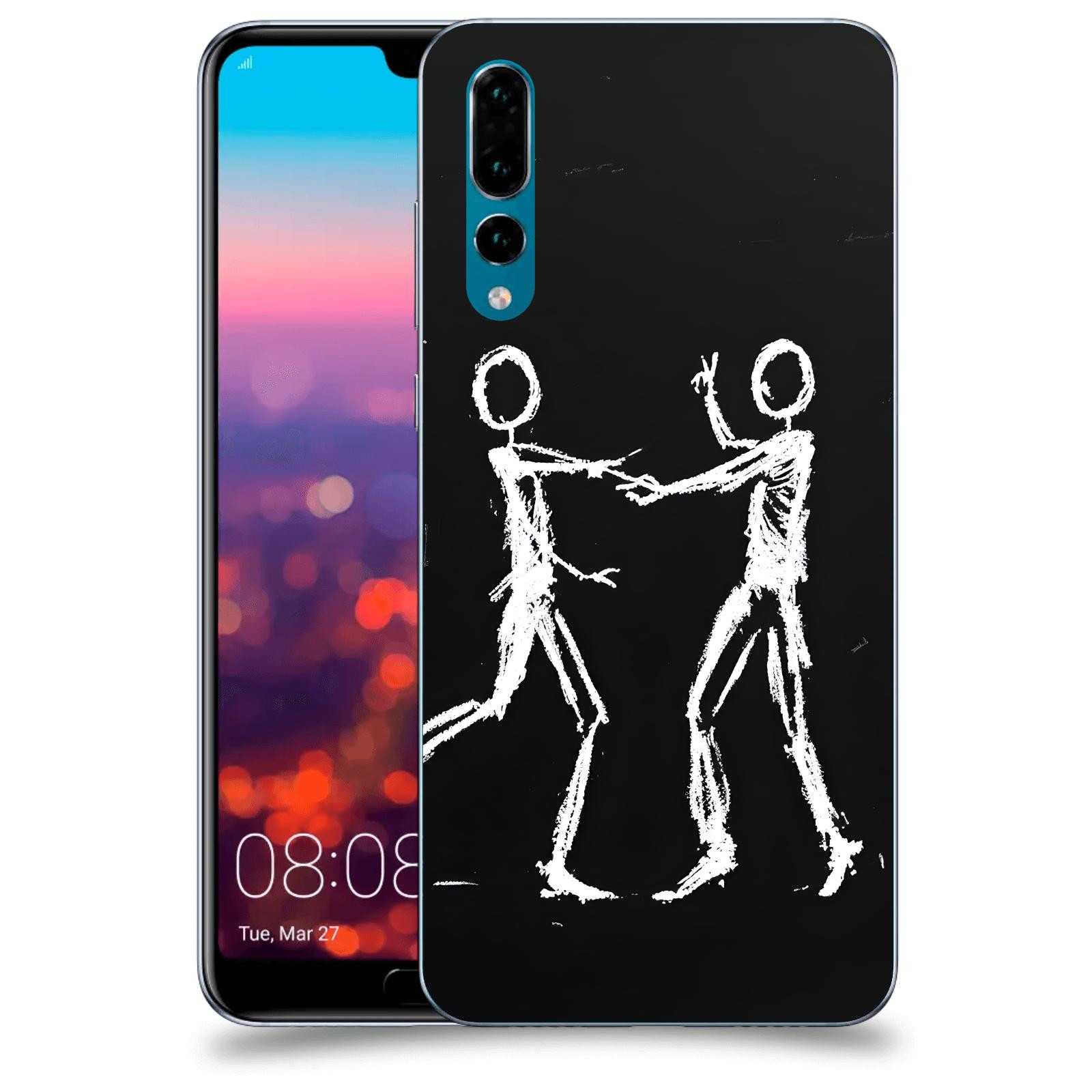 ACOVER Kryt na mobil Huawei P20 Pro - Siluety