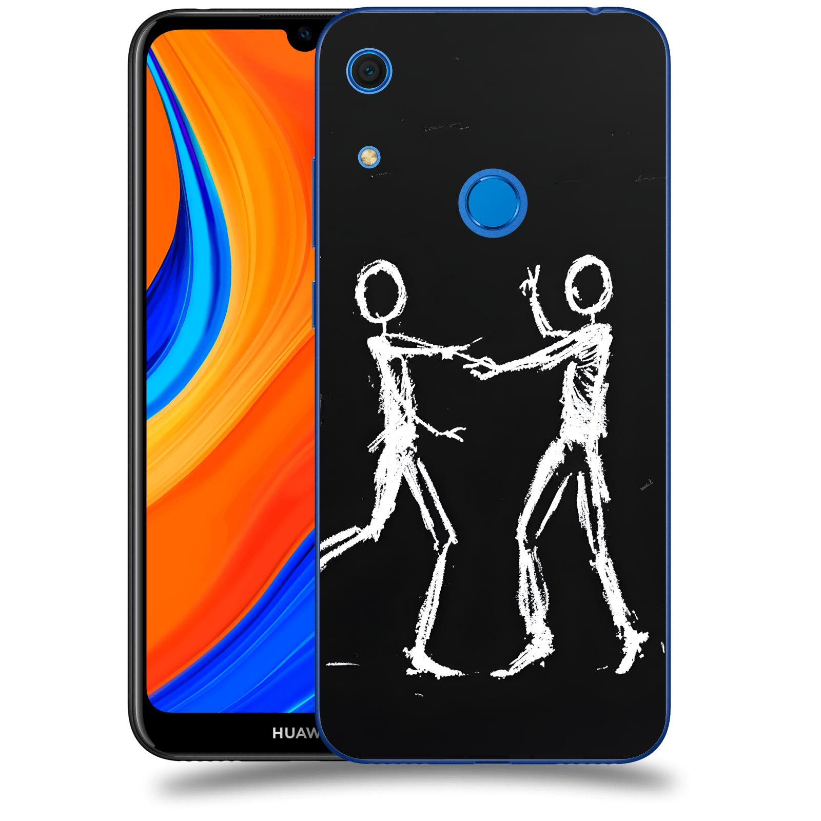 ACOVER Kryt na mobil Huawei Y6S - Siluety