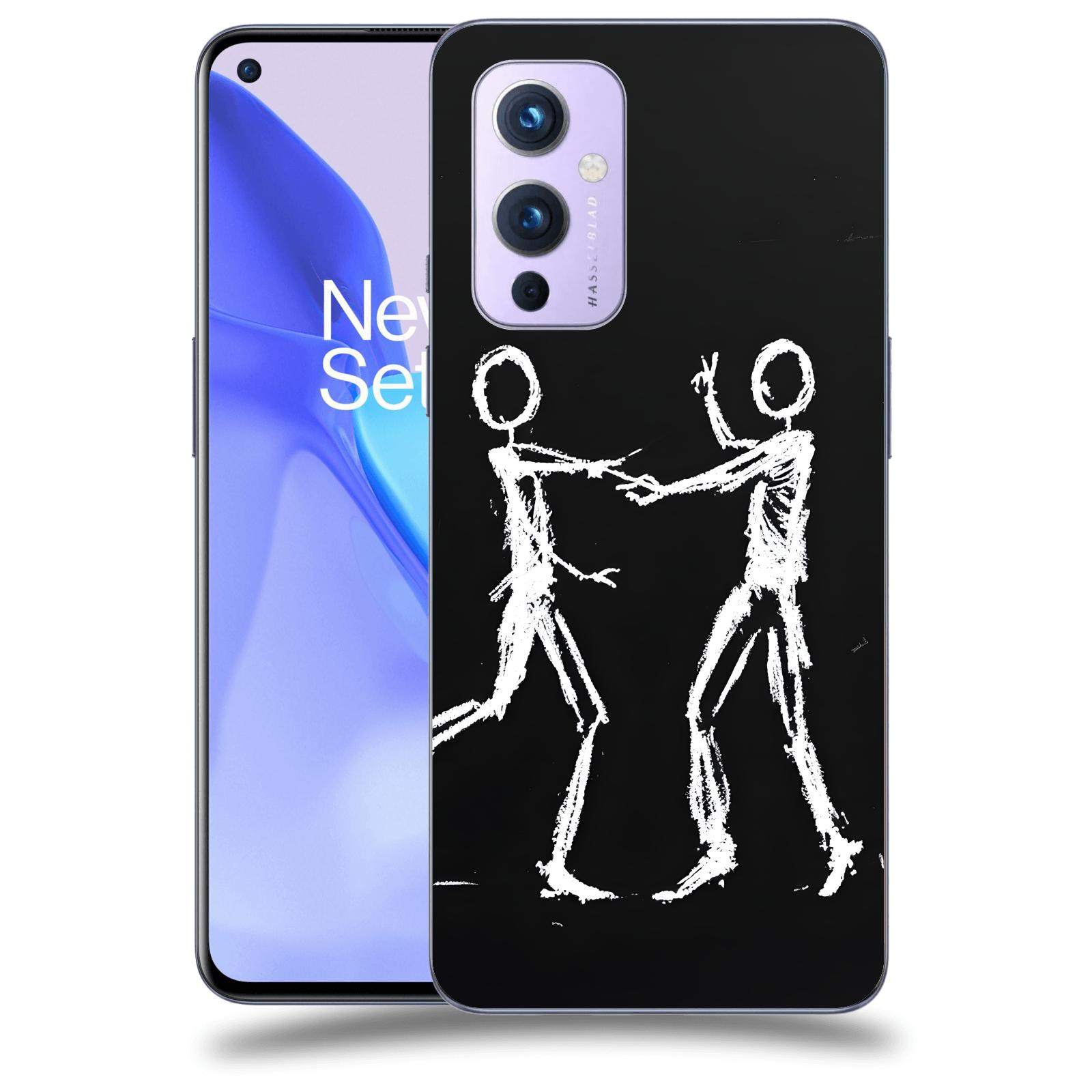 ACOVER Kryt na mobil OnePlus 9 - Siluety