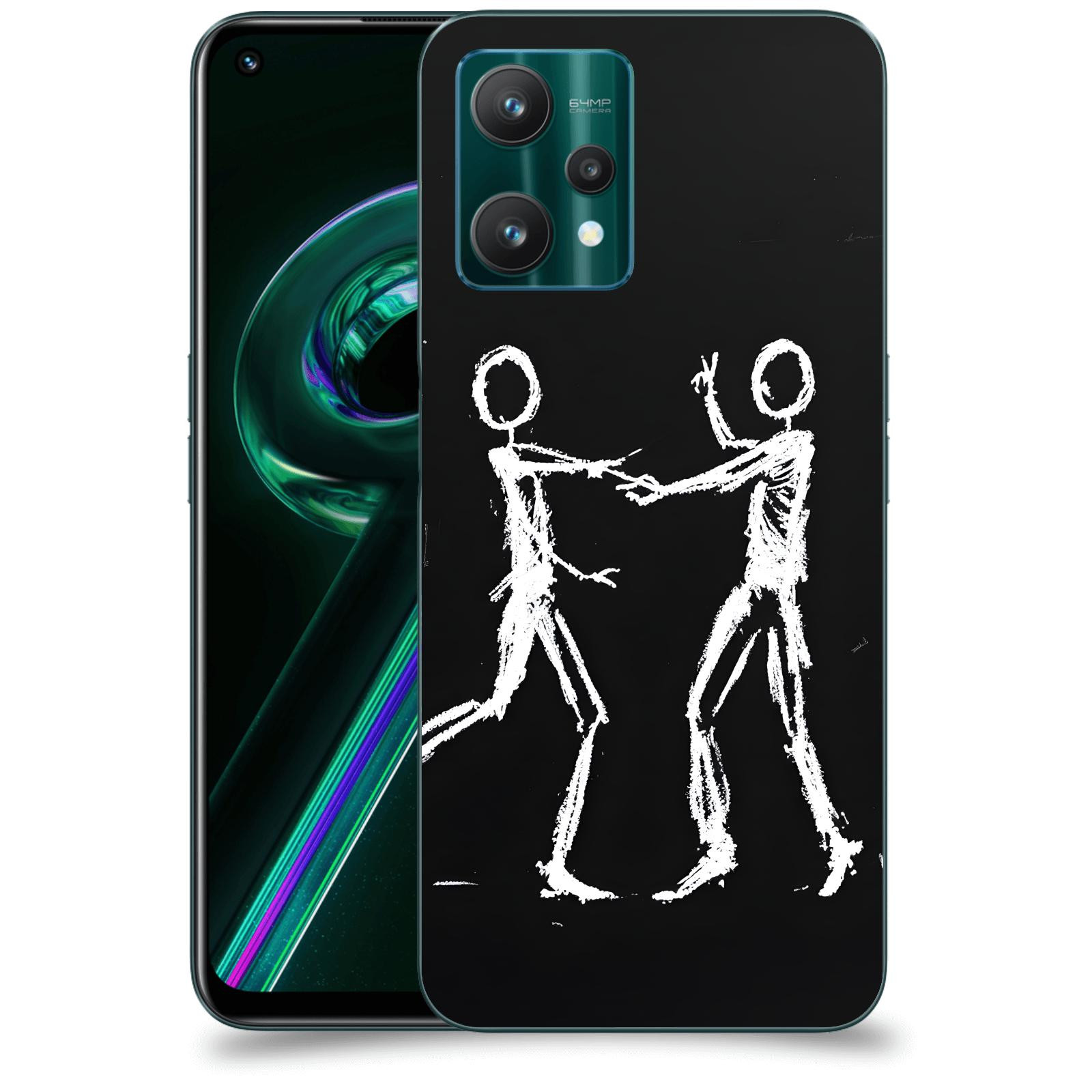 ACOVER Kryt na mobil Realme 9 Pro 5G - Siluety