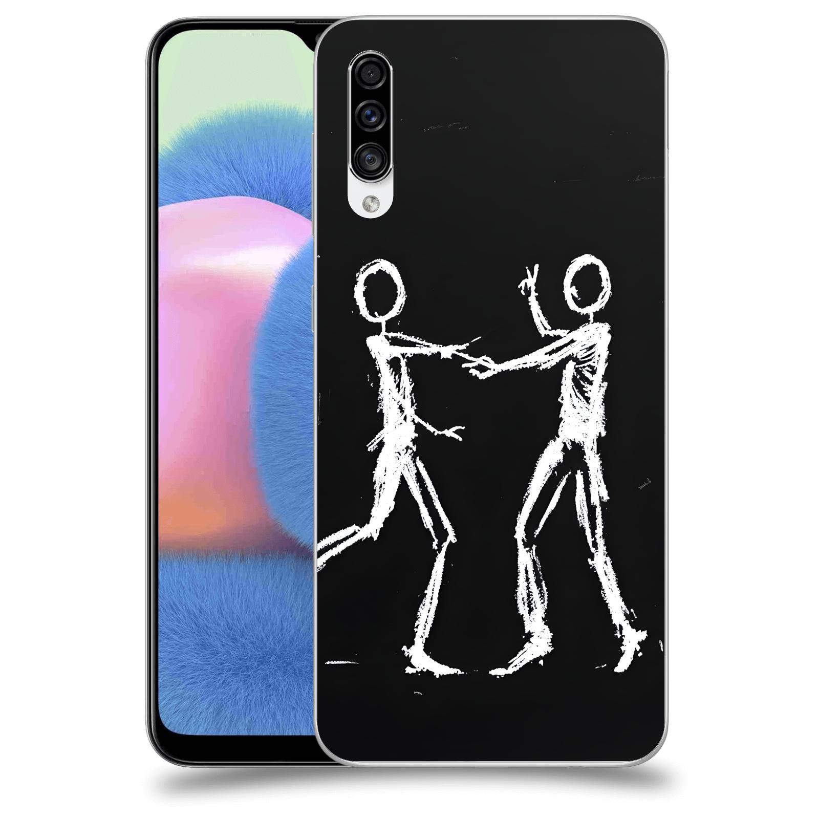 ACOVER Kryt na mobil Samsung Galaxy A30s A307F - Siluety