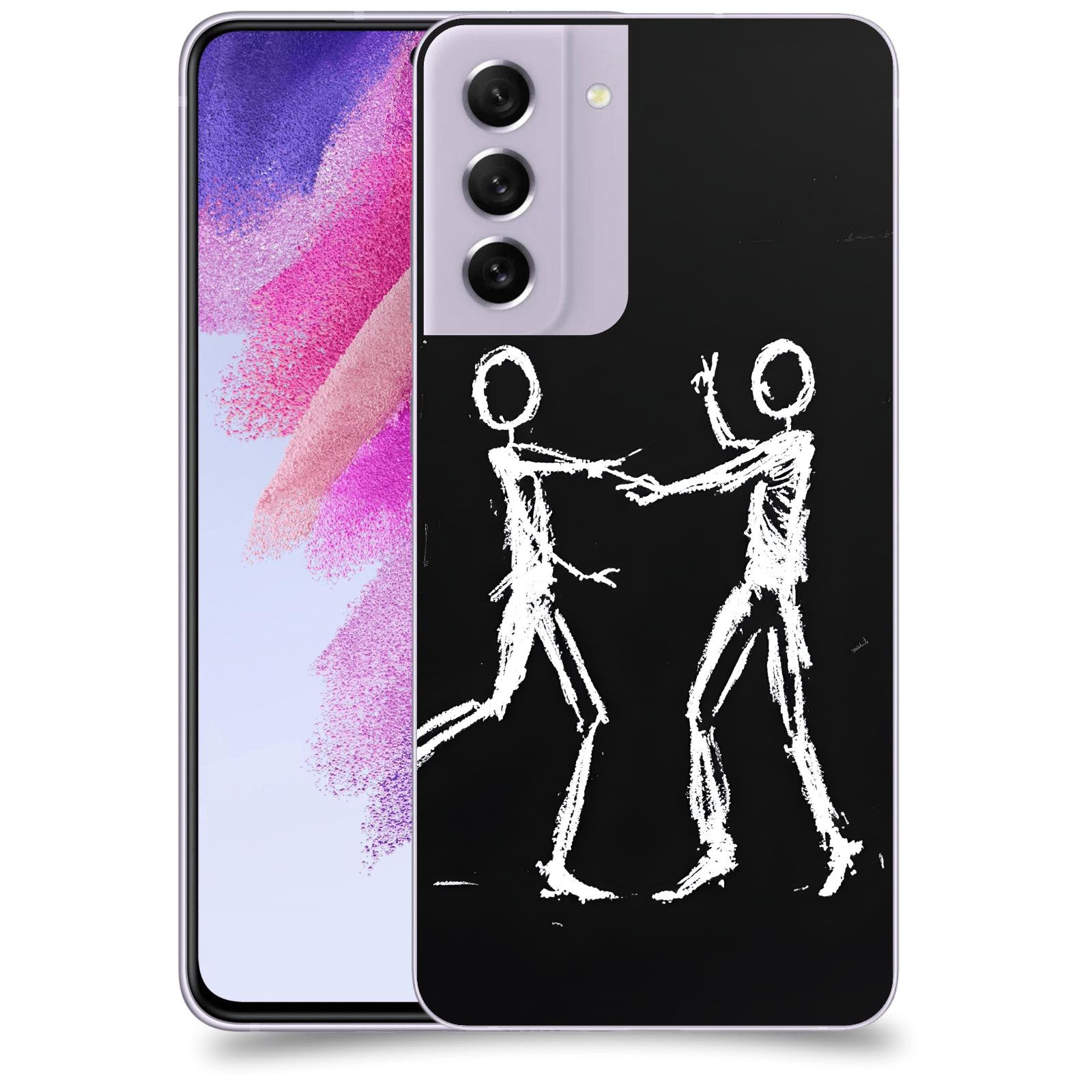 ACOVER Kryt na mobil Samsung Galaxy S21 FE 5G - Siluety