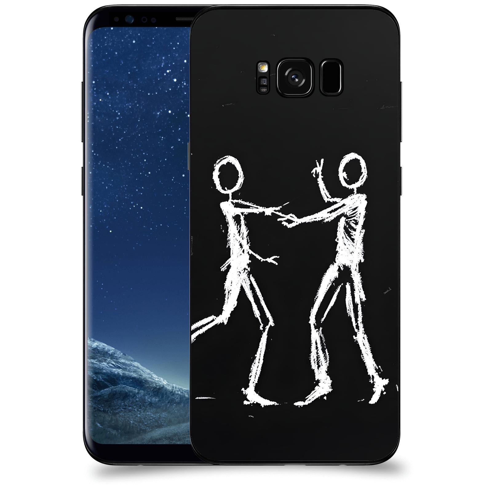 ACOVER Kryt na mobil Samsung Galaxy S8+ G955F - Siluety