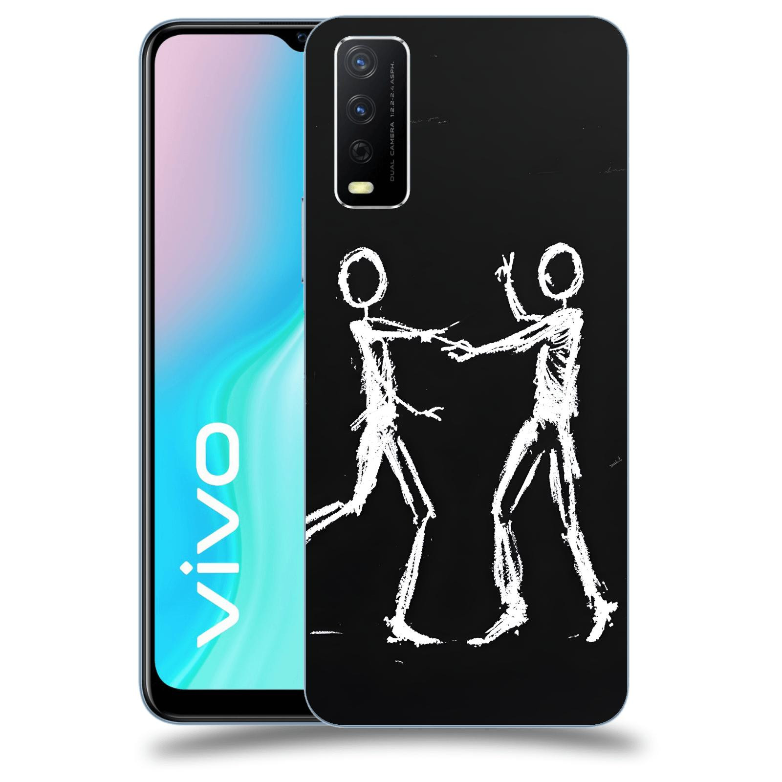 ACOVER Kryt na mobil Vivo Y11s - Siluety