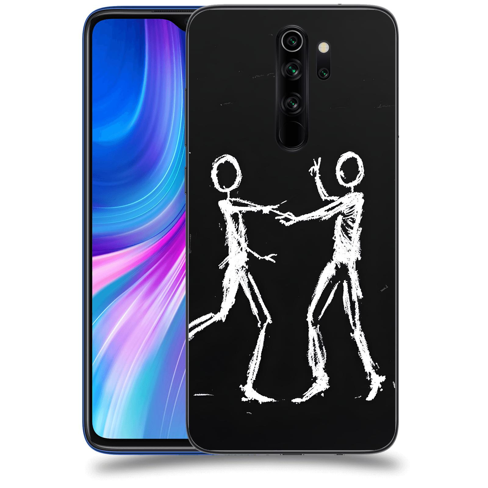 ACOVER Kryt na mobil Xiaomi Redmi Note 8 Pro - Siluety