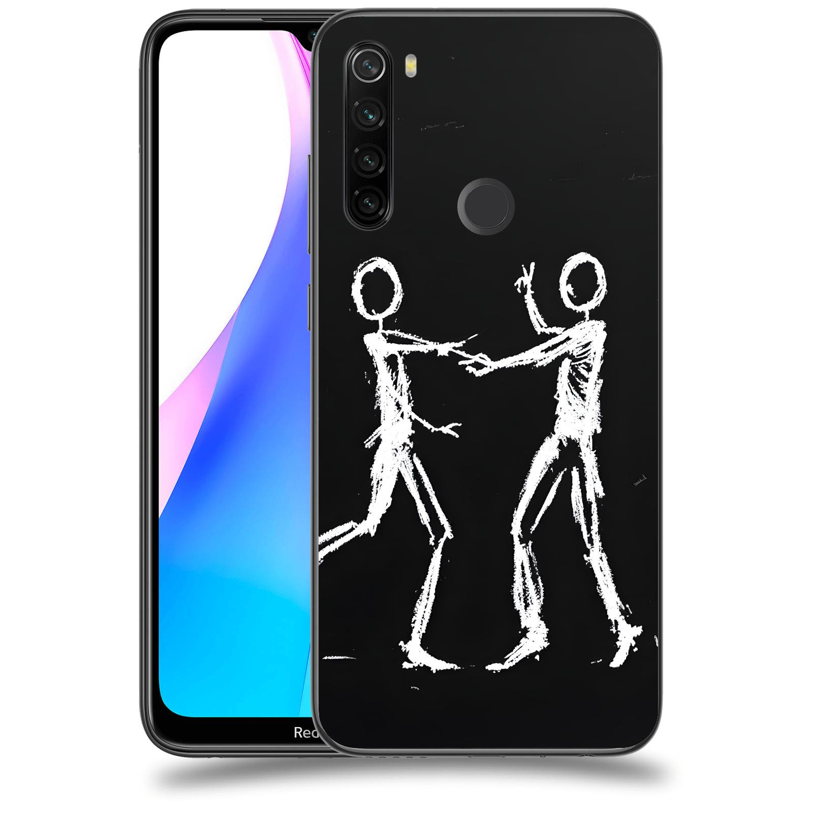 ACOVER Kryt na mobil Xiaomi Redmi Note 8T - Siluety