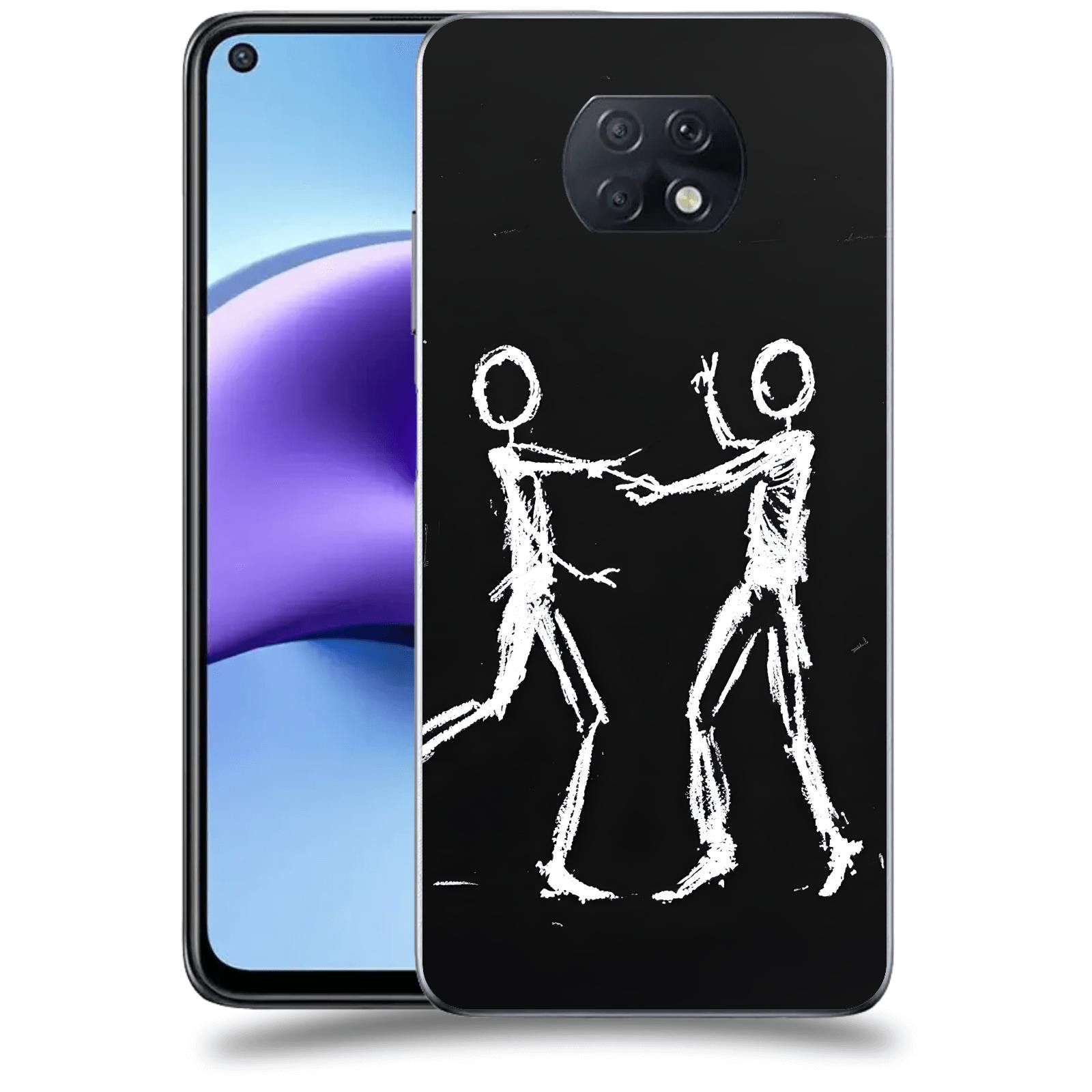 ACOVER Kryt na mobil Xiaomi Redmi Note 9T - Siluety