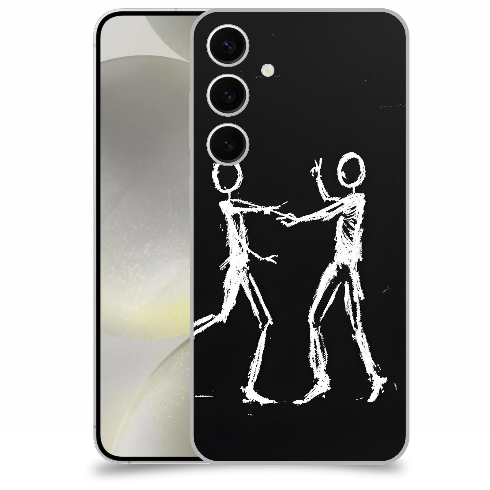 ACOVER Kryt na mobil Samsung Galaxy S24+ - Siluety