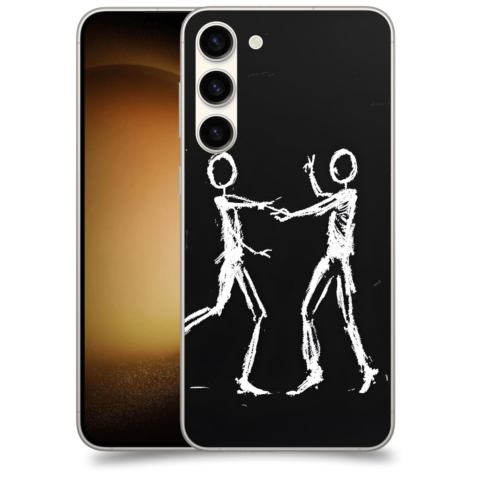 ACOVER Kryt na mobil Samsung Galaxy S23+ 5G - Siluety