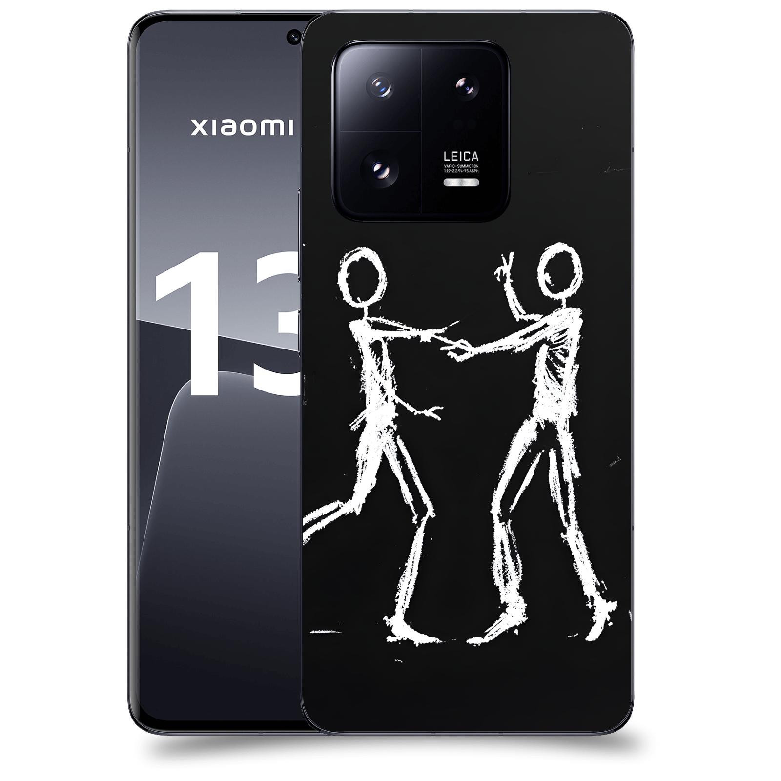 ACOVER Kryt na mobil Xiaomi 13 Pro - Siluety