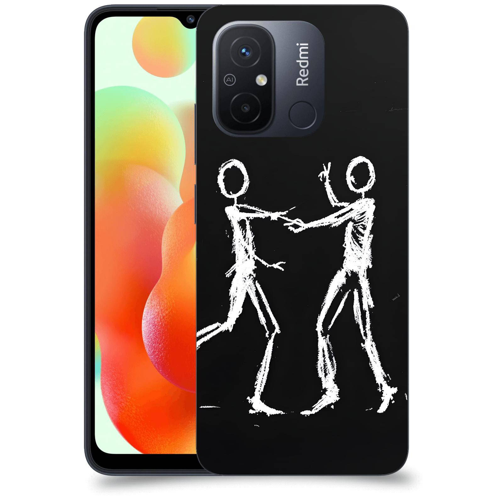 ACOVER Kryt na mobil Xiaomi Redmi 12C - Siluety