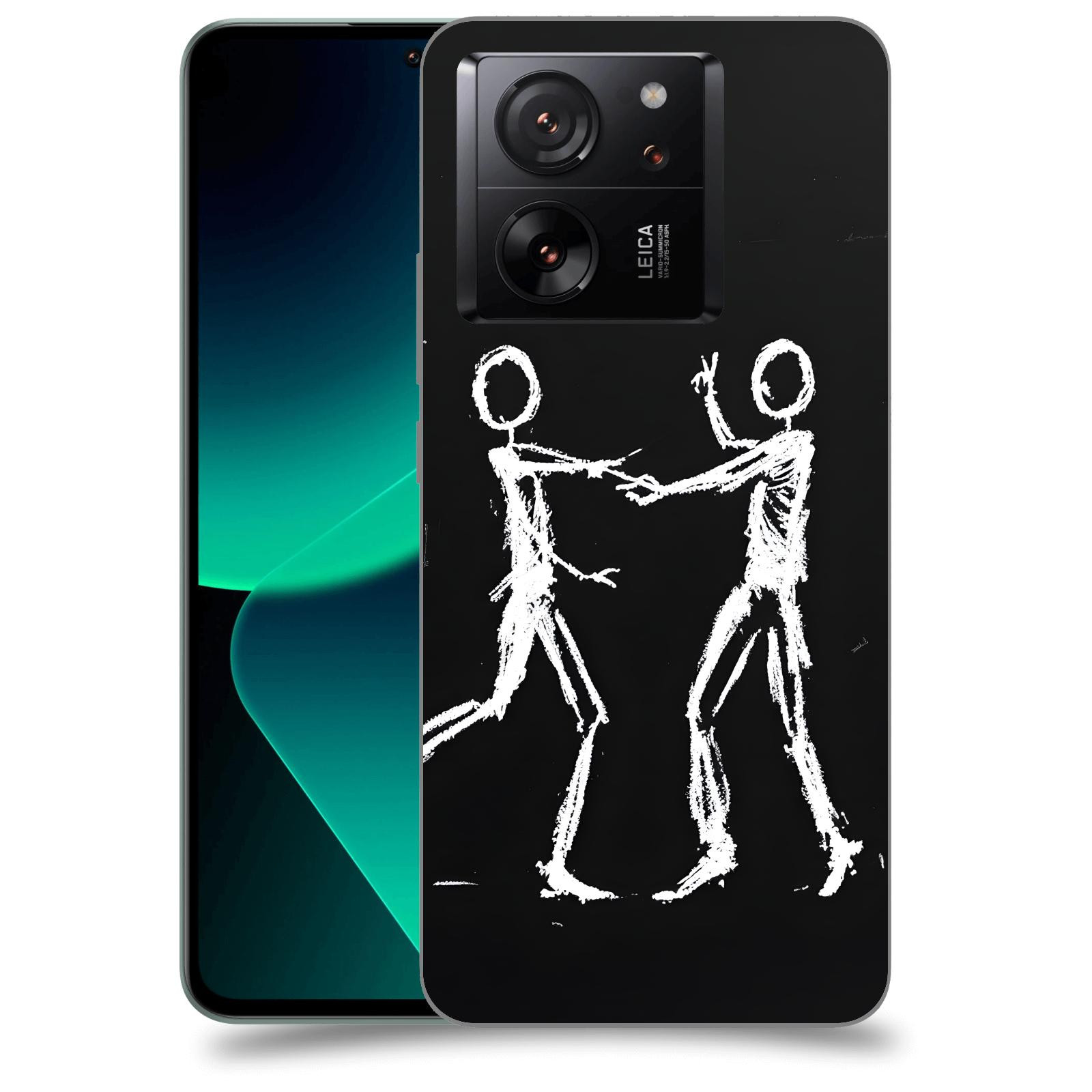 ACOVER Kryt na mobil Xiaomi 13T pro - Siluety