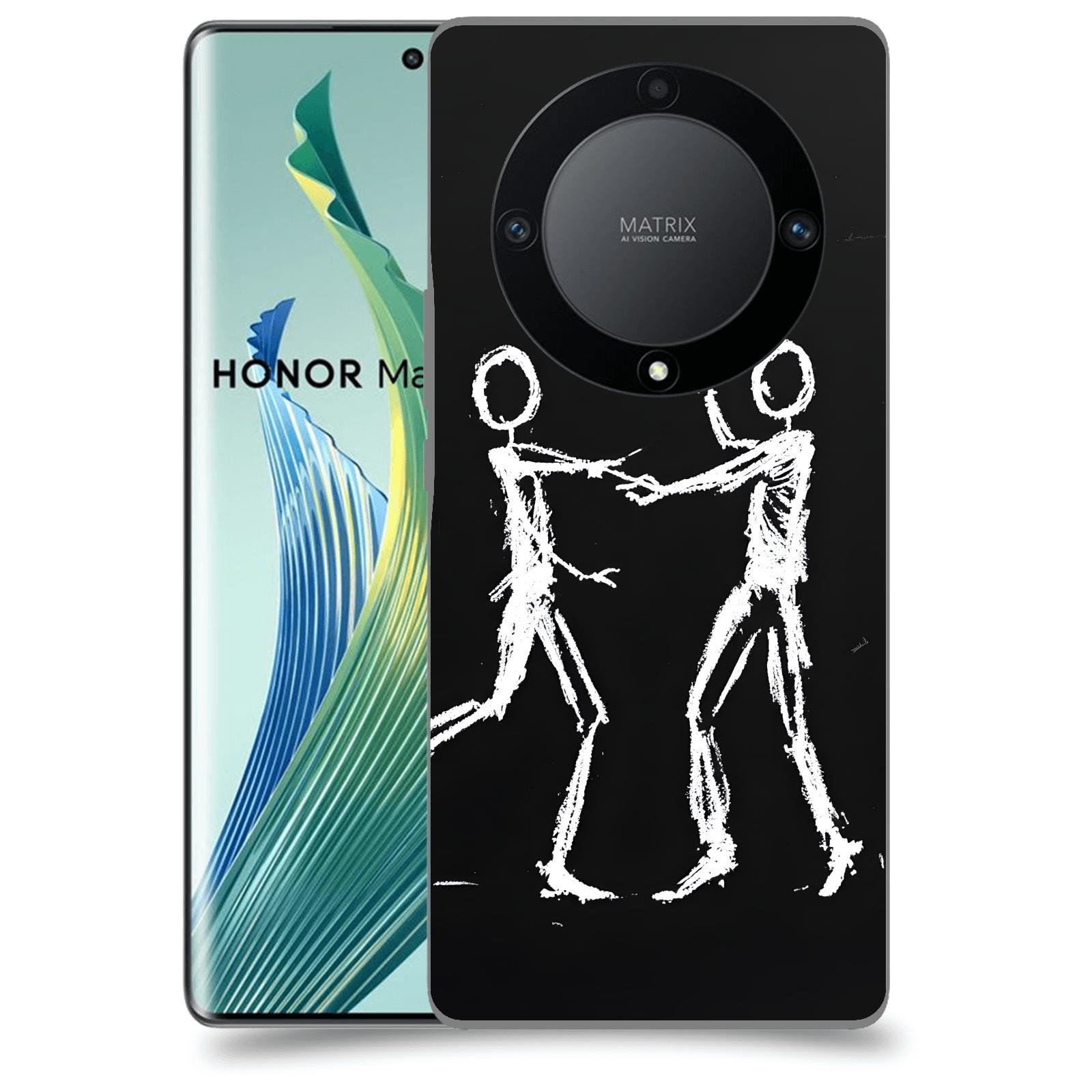 ACOVER Kryt na mobil Honor 90 Lite - Siluety