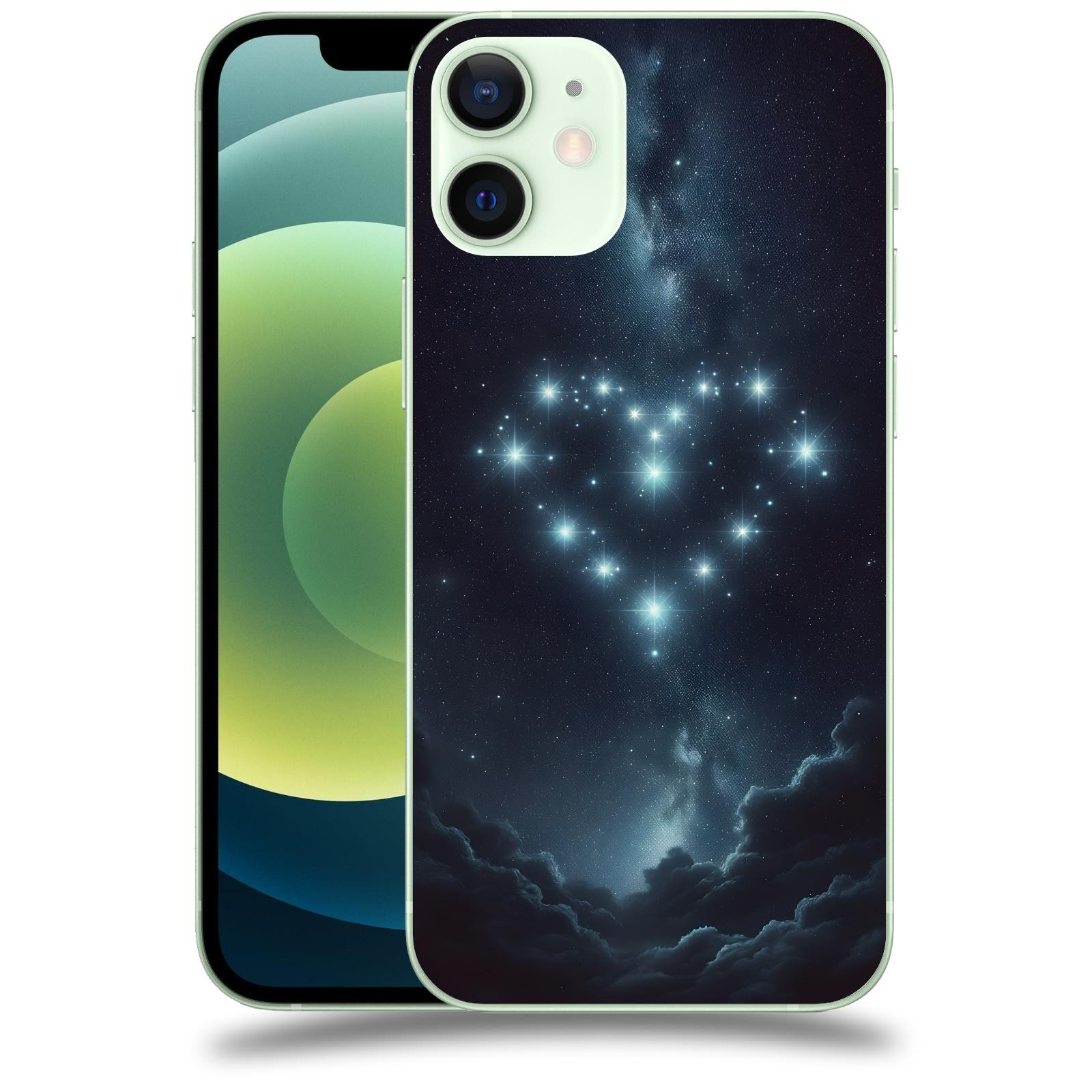 ACOVER Kryt na mobil Apple iPhone 12 mini - Love in the Sky
