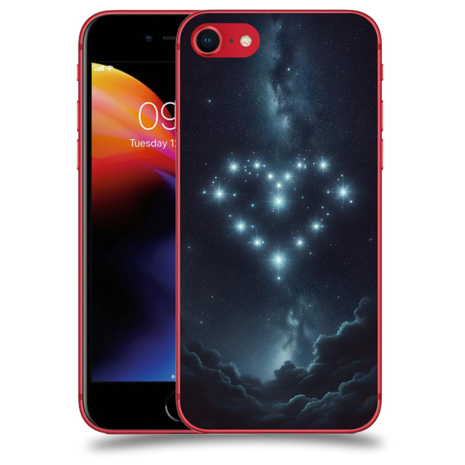 ACOVER Kryt na mobil Apple iPhone 8 - Love in the Sky