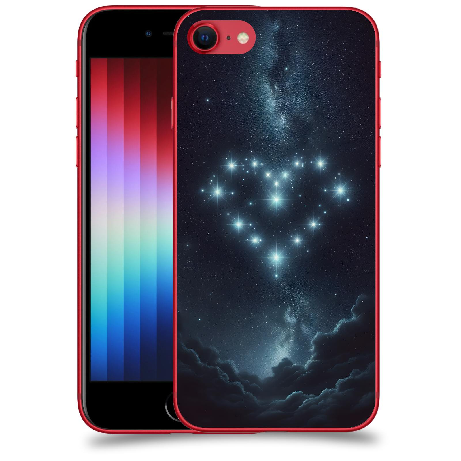 ACOVER Kryt na mobil Apple iPhone SE 2022 - Love in the Sky