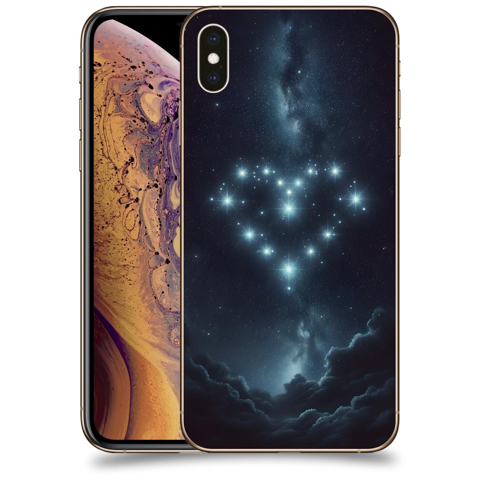ACOVER Kryt na mobil Apple iPhone XS Max - Love in the Sky
