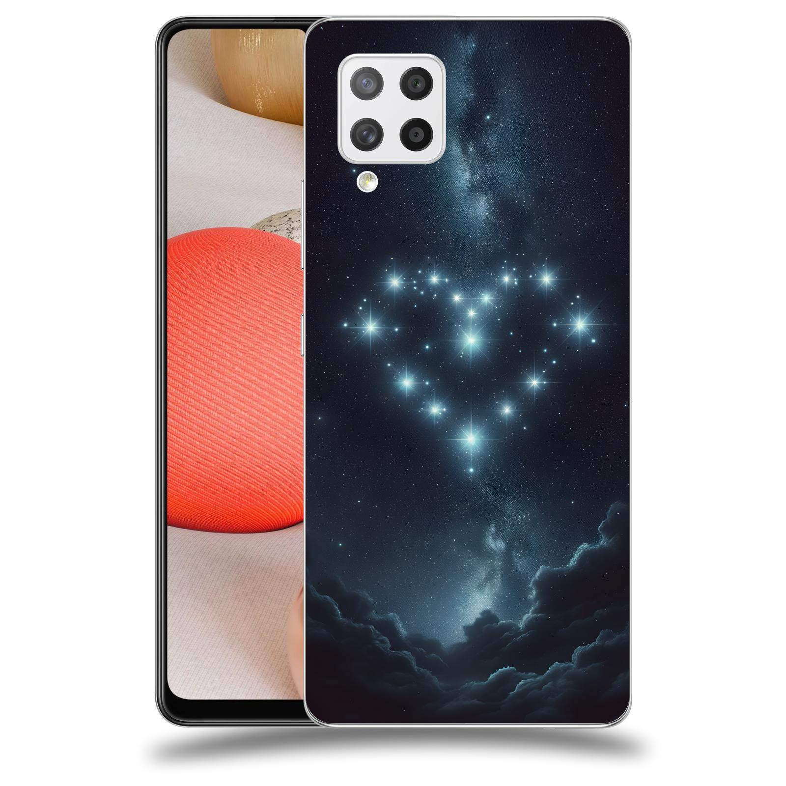 ACOVER Kryt na mobil Samsung Galaxy A42 A426B - Love in the Sky