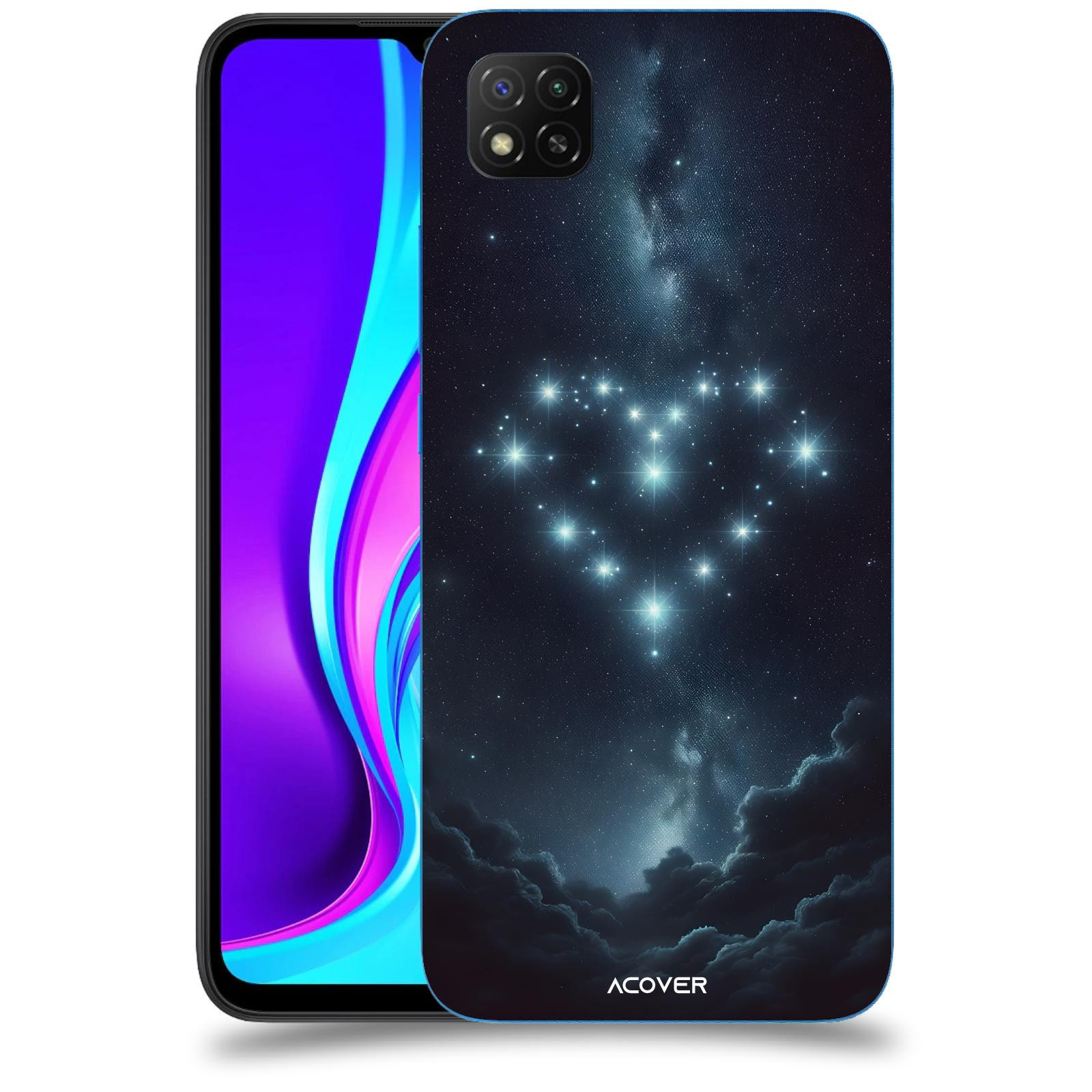 ACOVER Kryt na mobil Xiaomi Redmi 9C - Love in the Sky