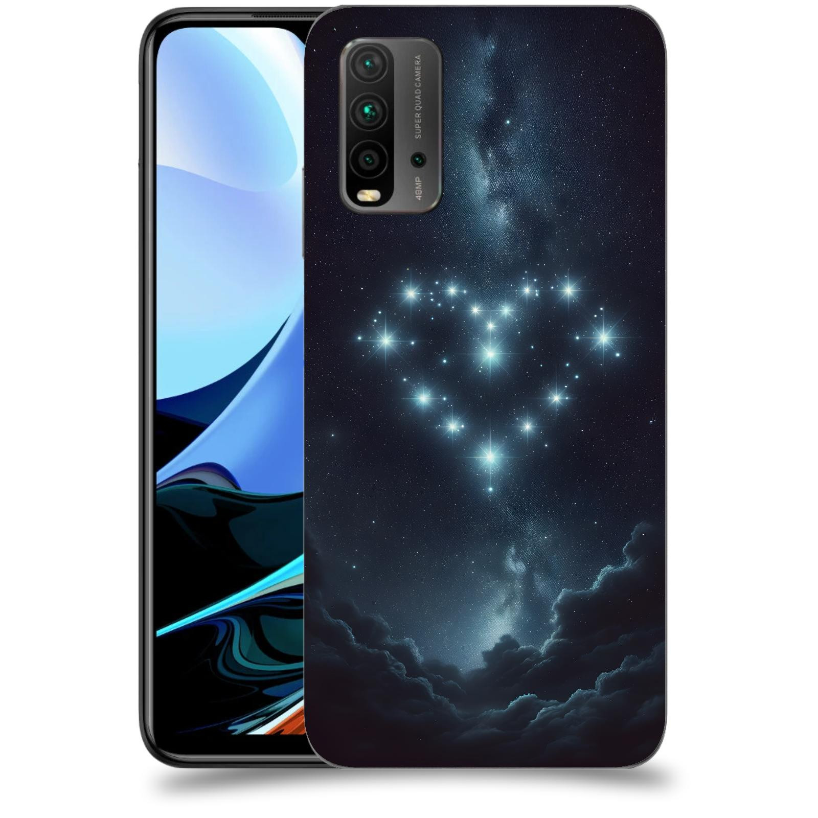 ACOVER Kryt na mobil Xiaomi Redmi 9T - Love in the Sky