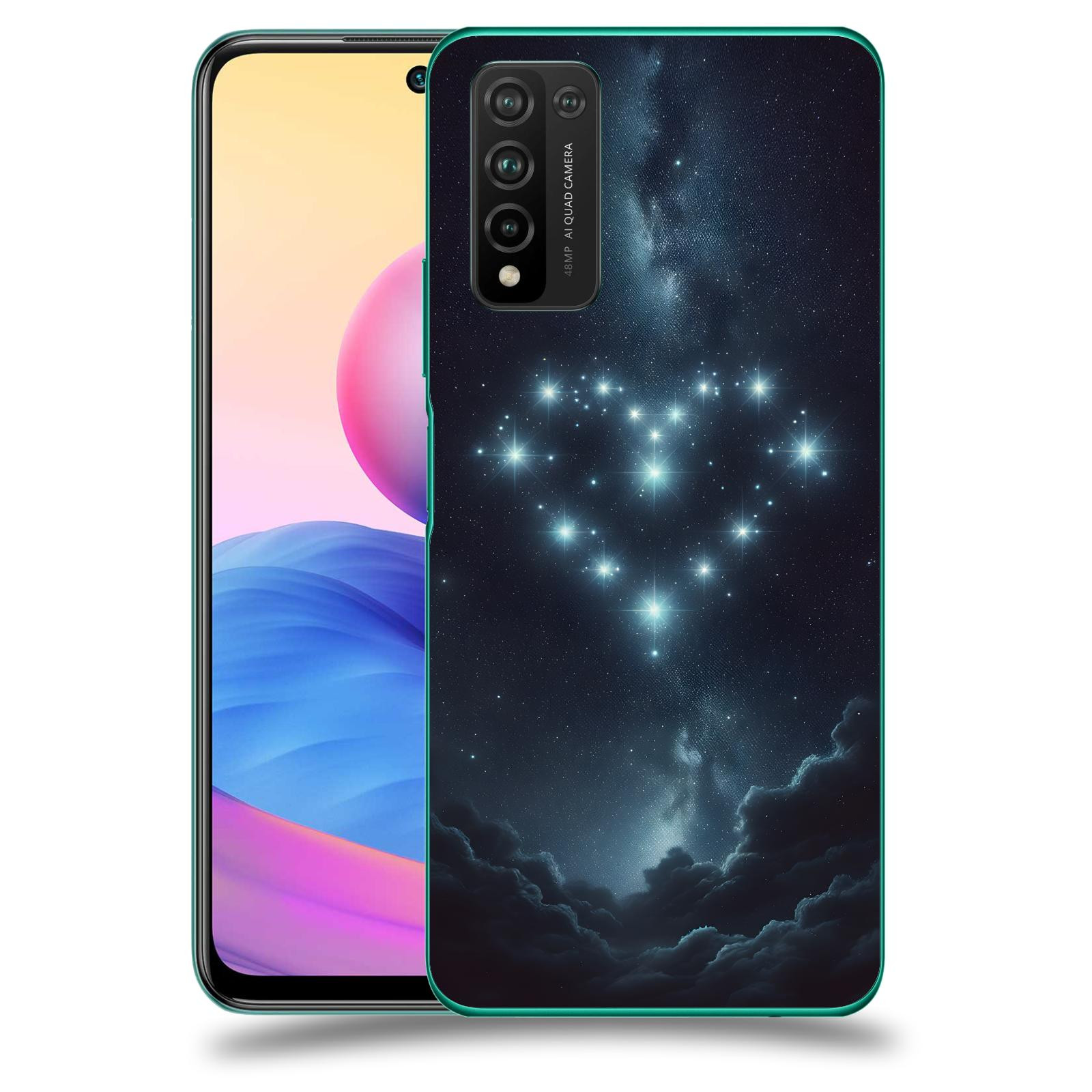 ACOVER Kryt na mobil Honor 10X Lite - Love in the Sky
