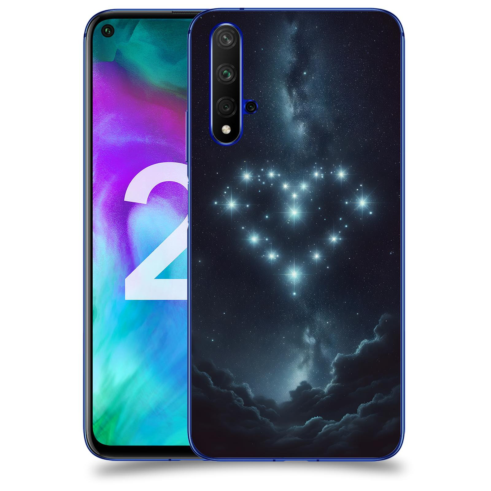 ACOVER Kryt na mobil Honor 20 - Love in the Sky