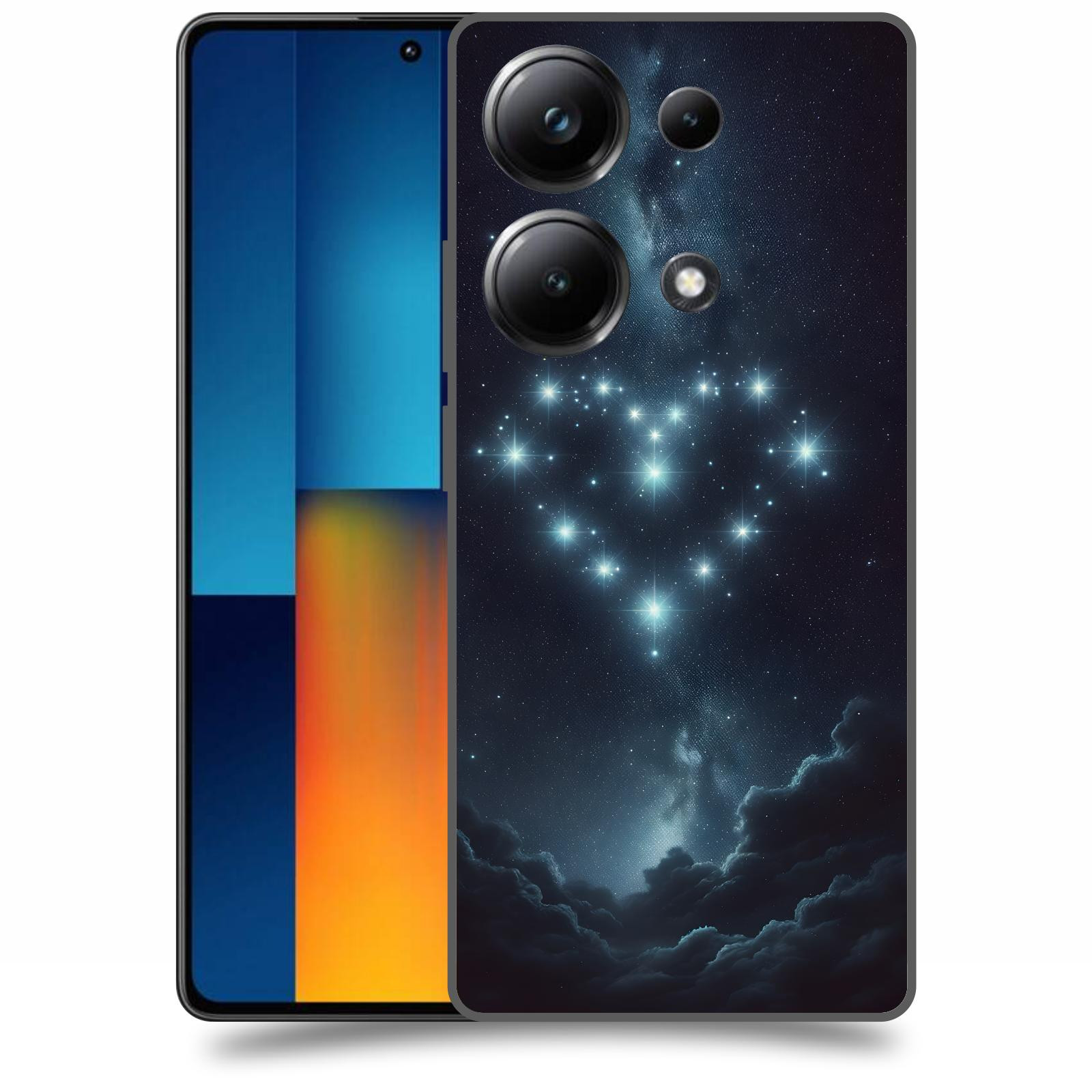 ACOVER Kryt na mobil Poco M6 - Love in the Sky
