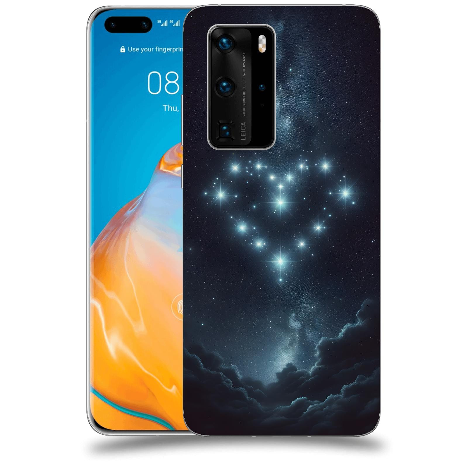 ACOVER Kryt na mobil Huawei P40 - Love in the Sky