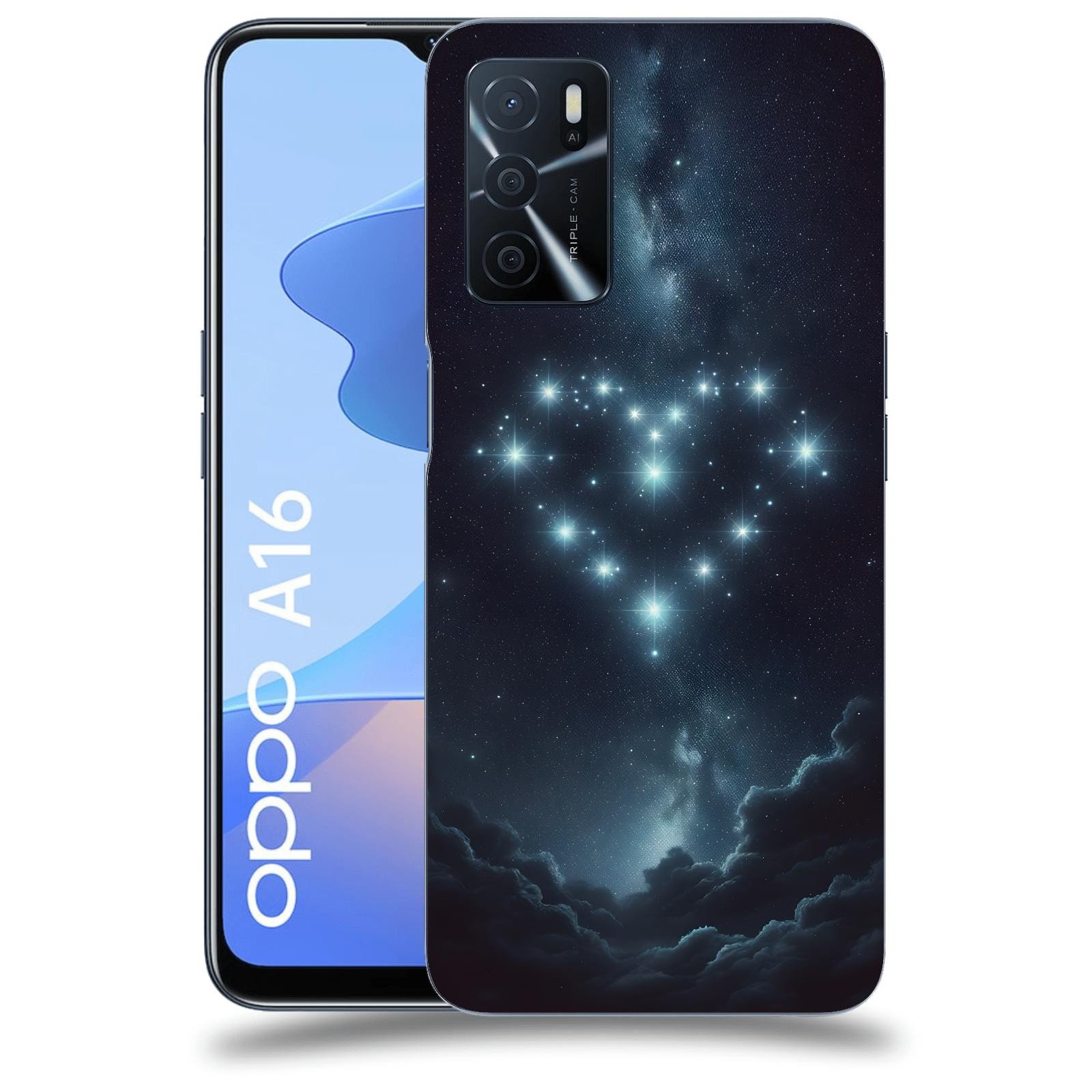 ACOVER Kryt na mobil OPPO A16 - Love in the Sky