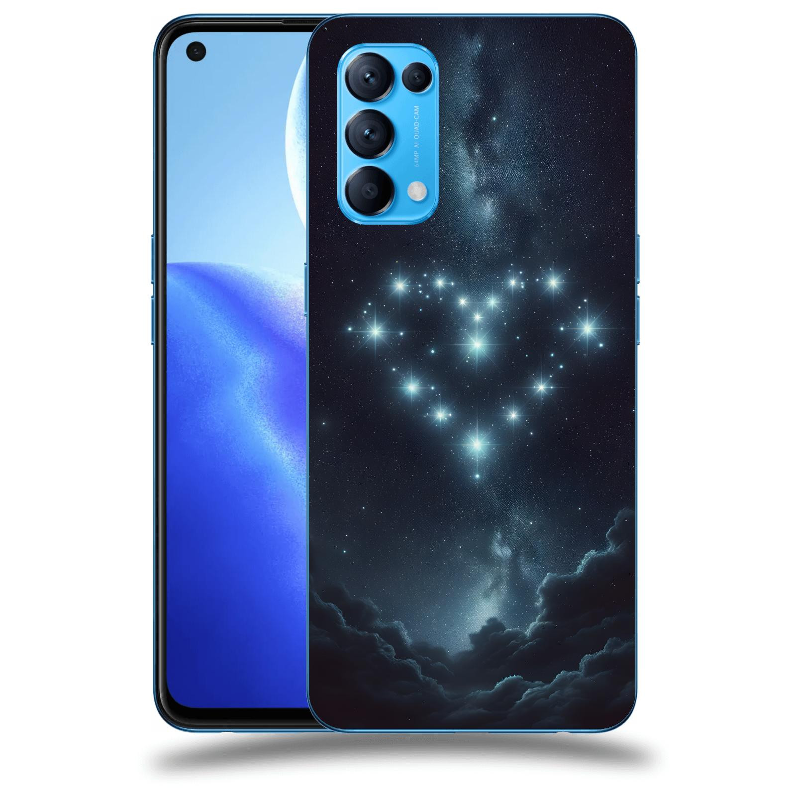ACOVER Kryt na mobil OPPO Reno 5 5G - Love in the Sky