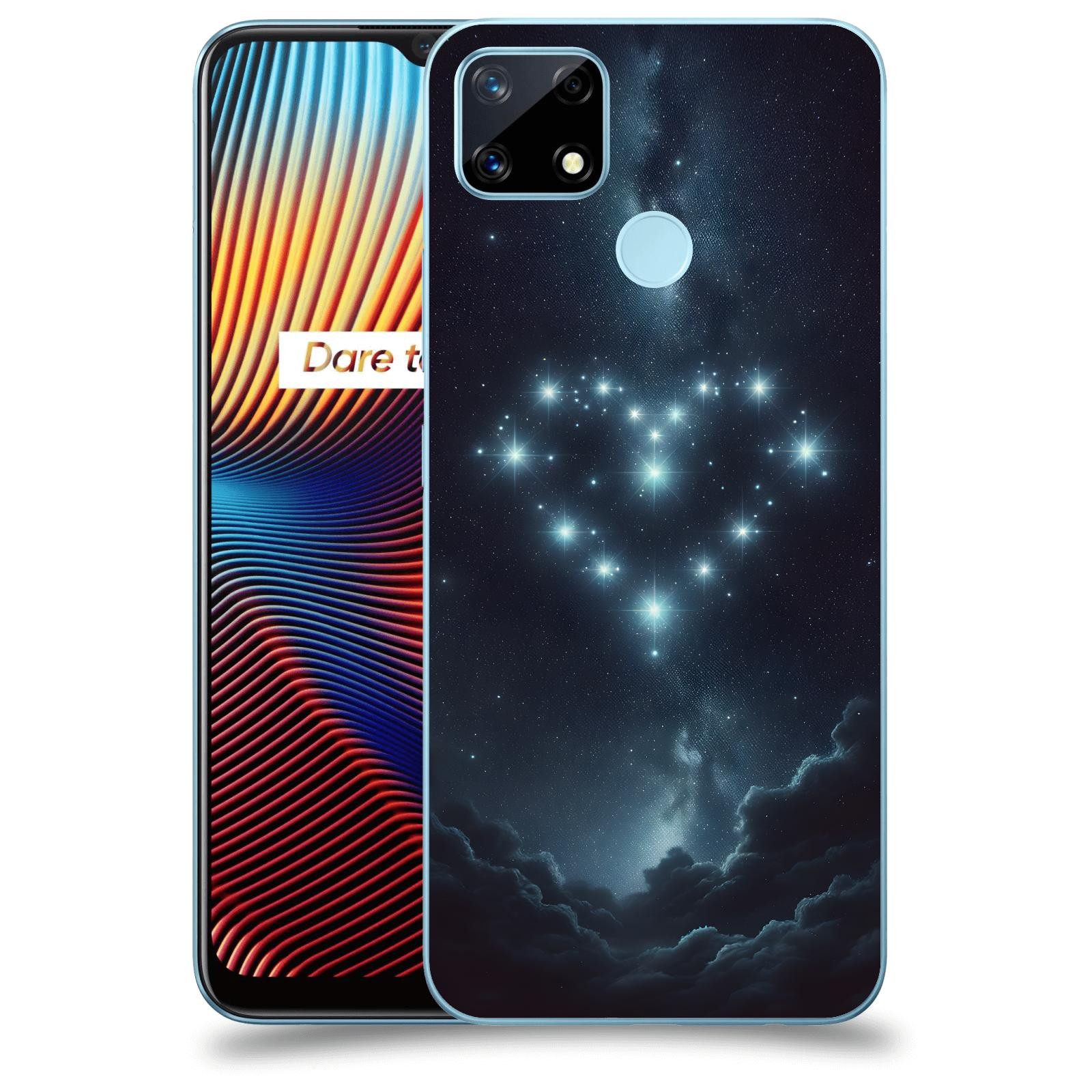 ACOVER Kryt na mobil Realme 7i - Love in the Sky