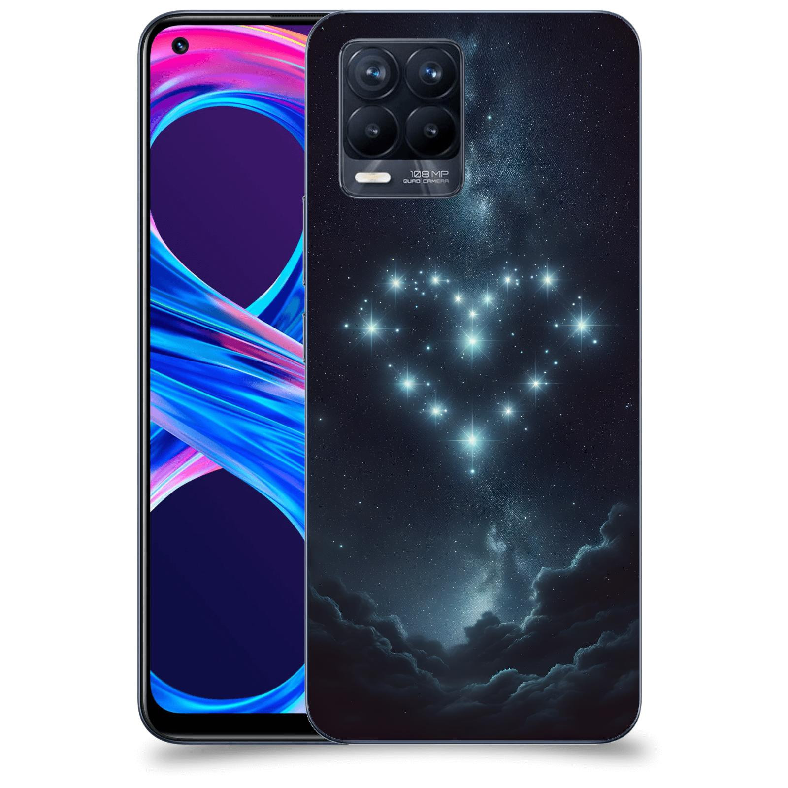 ACOVER Kryt na mobil Realme 8 Pro - Love in the Sky