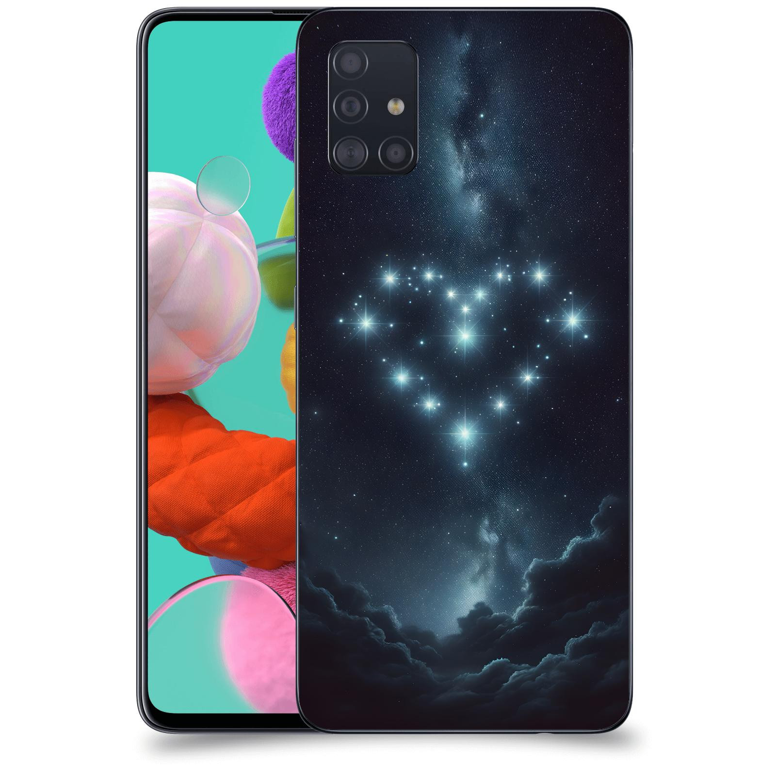 ACOVER Kryt na mobil Samsung Galaxy A51 A515F - Love in the Sky